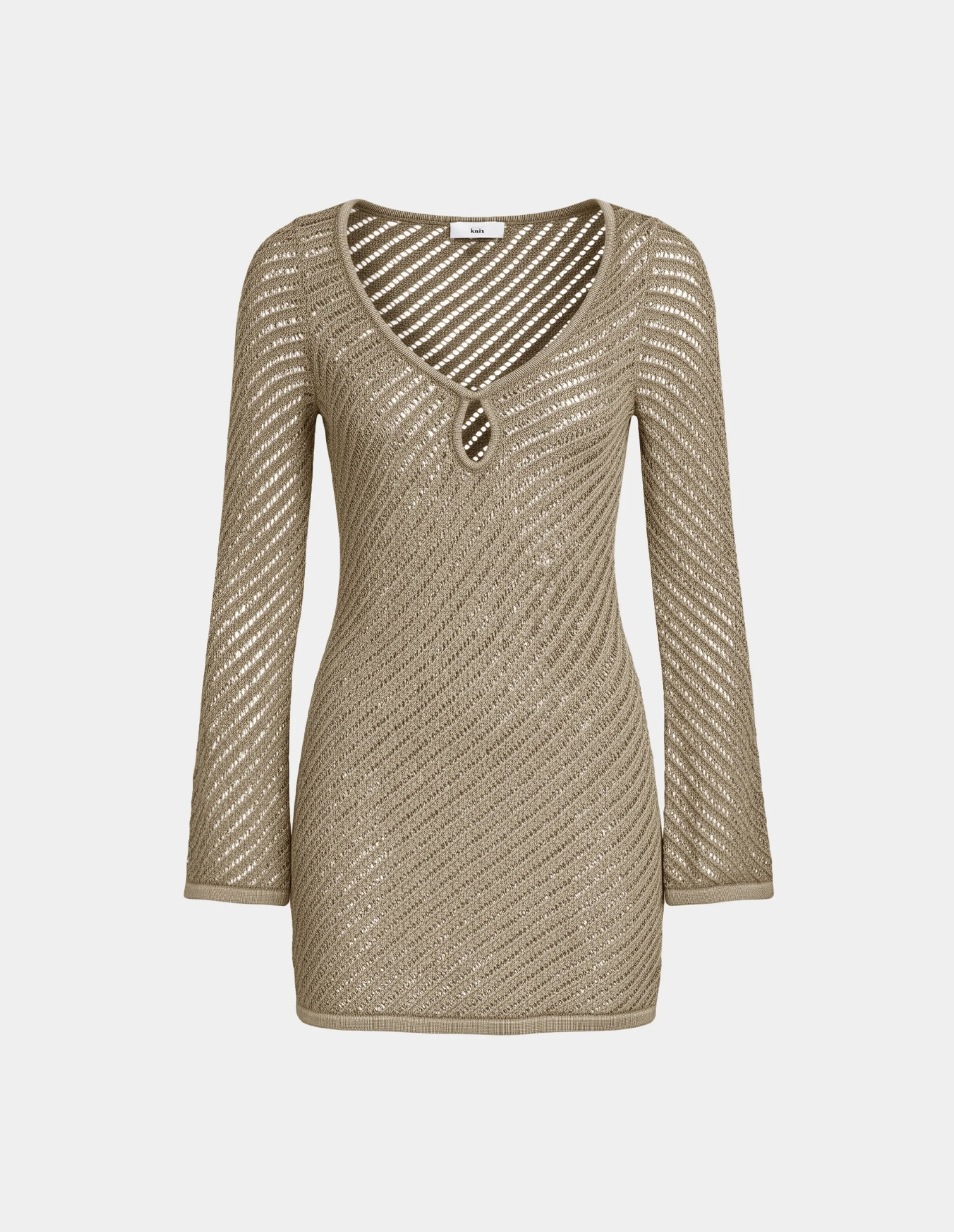 Cotton Knit Dress - Image 2