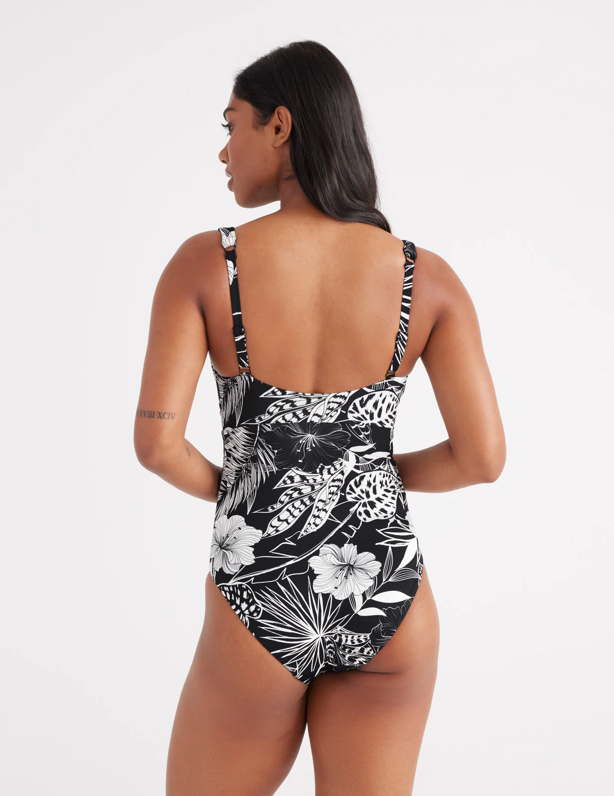 Deep V One Piece Swimsuit - Last Call - Image 19
