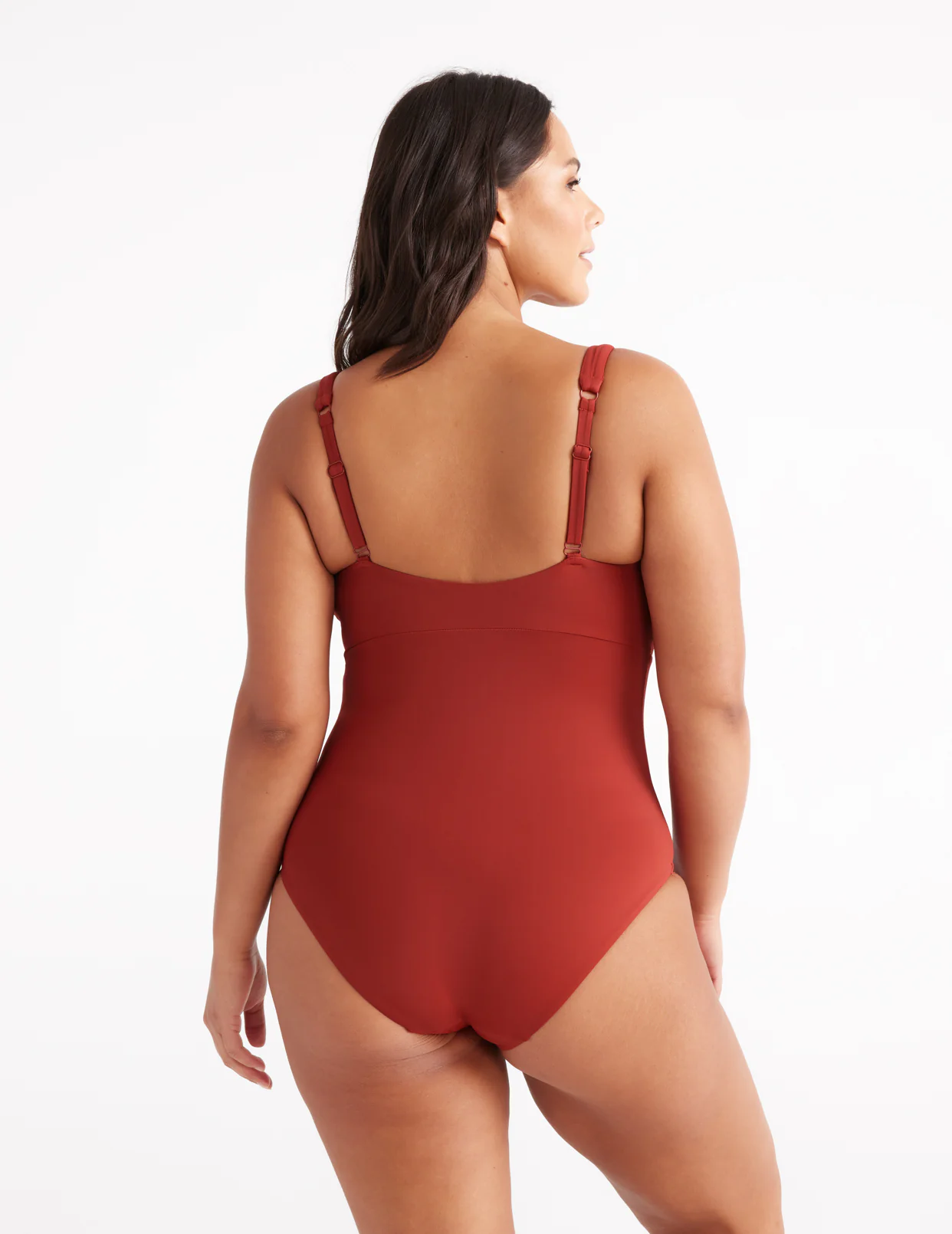 Deep V One Piece Swimsuit - Last Call - Image 22
