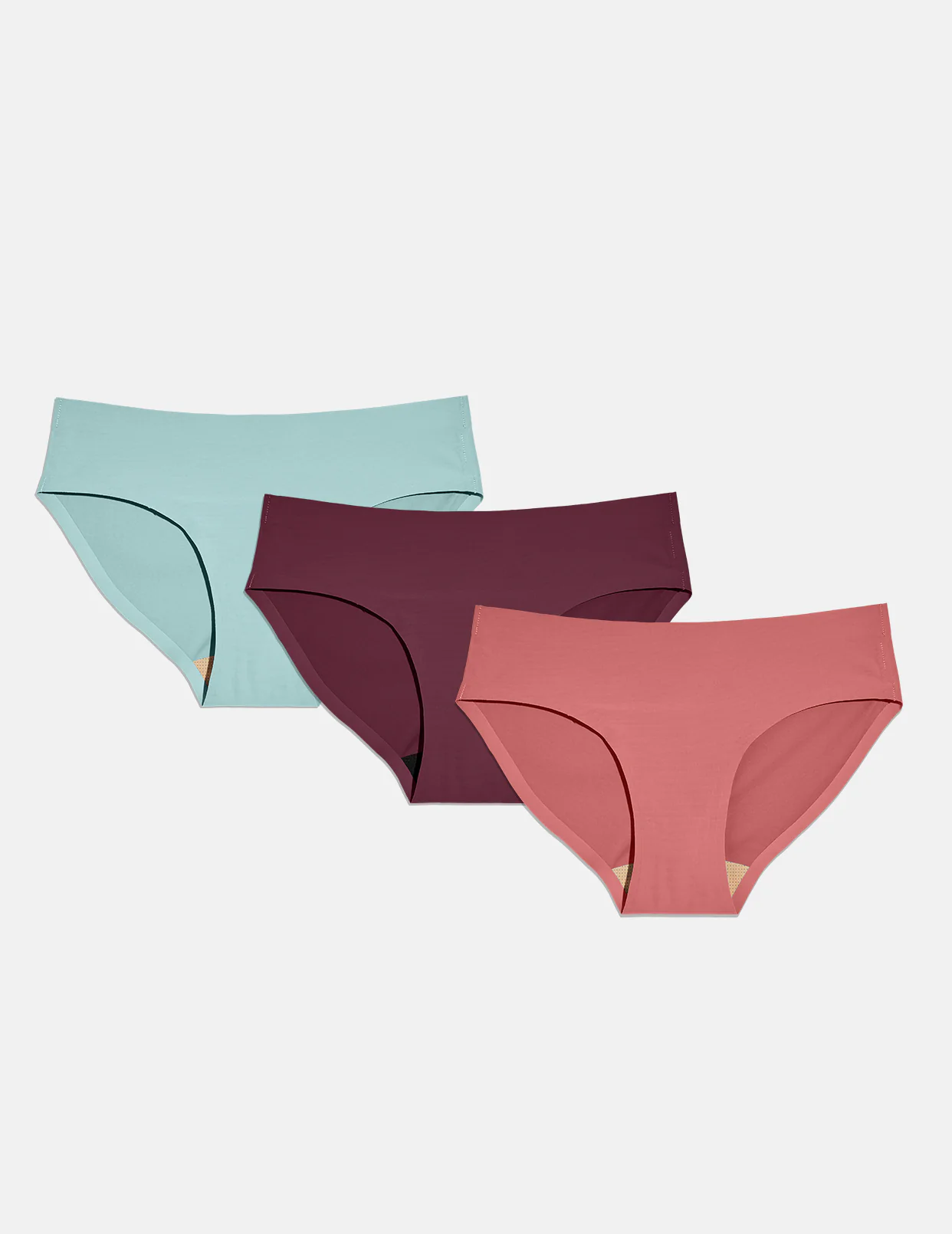Essential No-Show Bikini 3-Pack - Last Call - Image 9