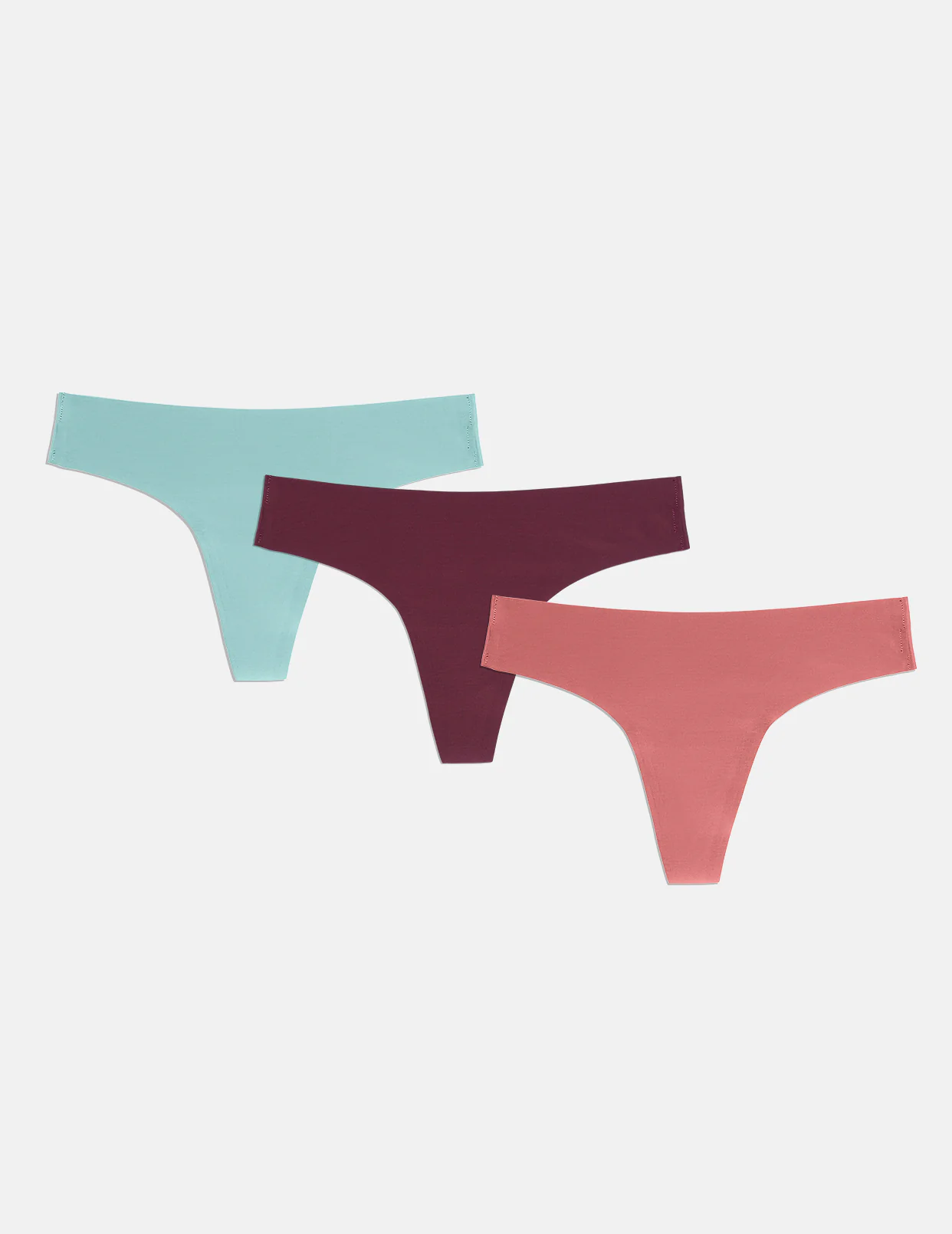 Essential No-Show Thong 3-Pack - Last Call - Image 7