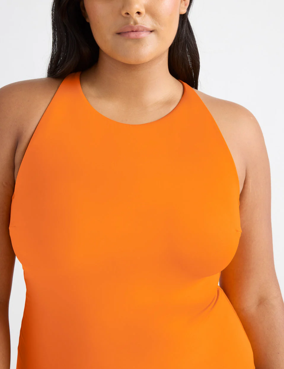 High Neck One Piece Swimsuit - Last Call - Image 4