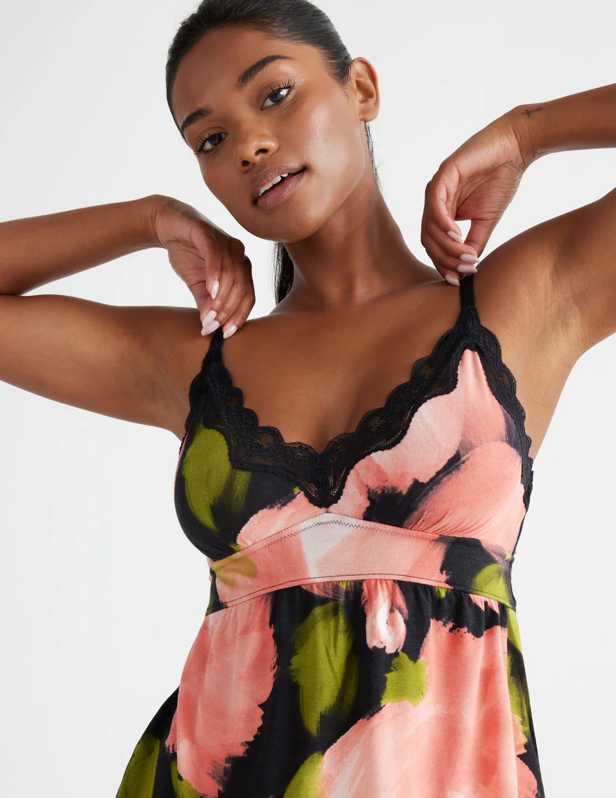 Lace Trim Sleep Cami - Last Call - Image 5