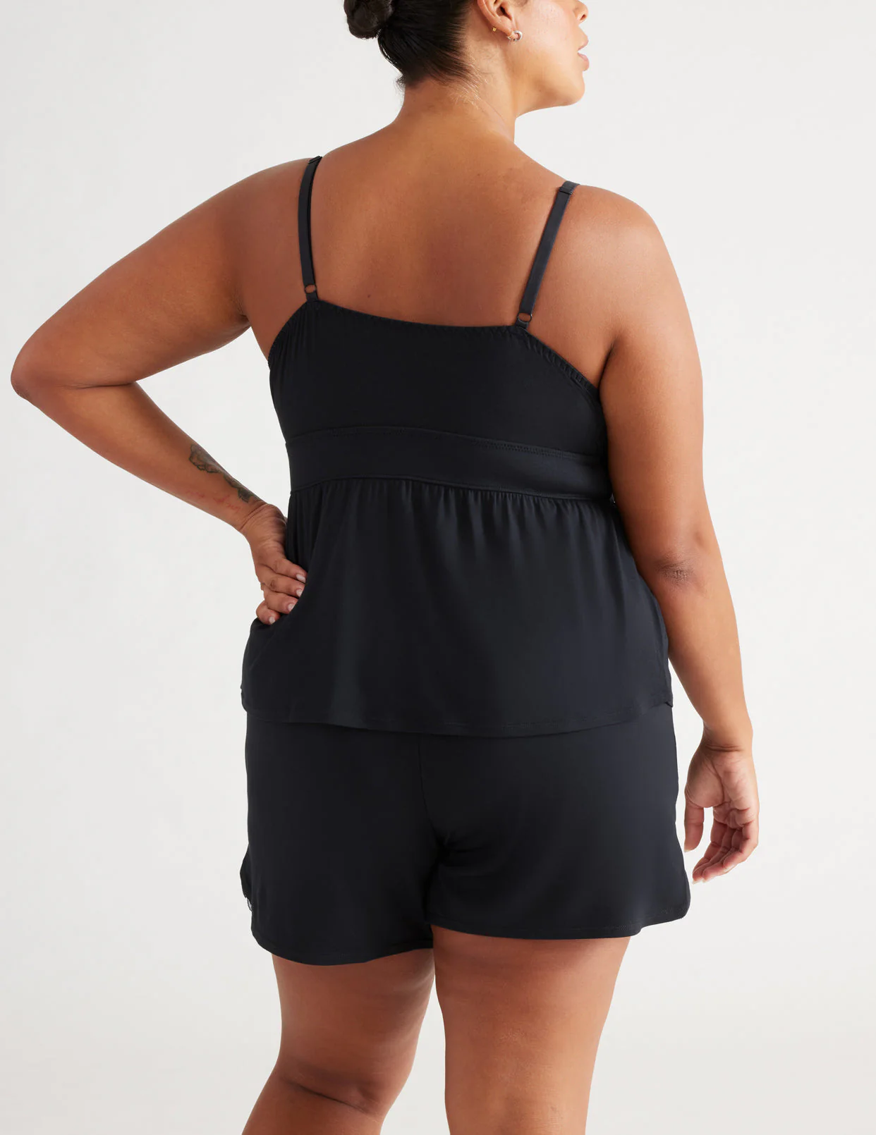 Lace Trim Sleep Short - Last Call - Image 3