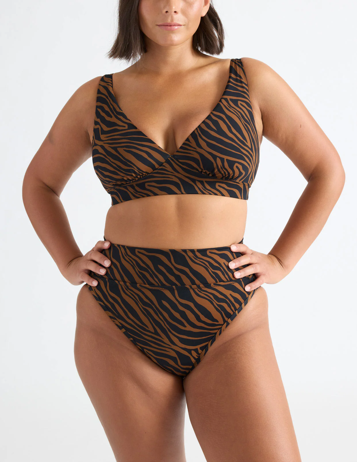 Leakproof High Rise High Cut Swim Bottom - Last Call - Image 21