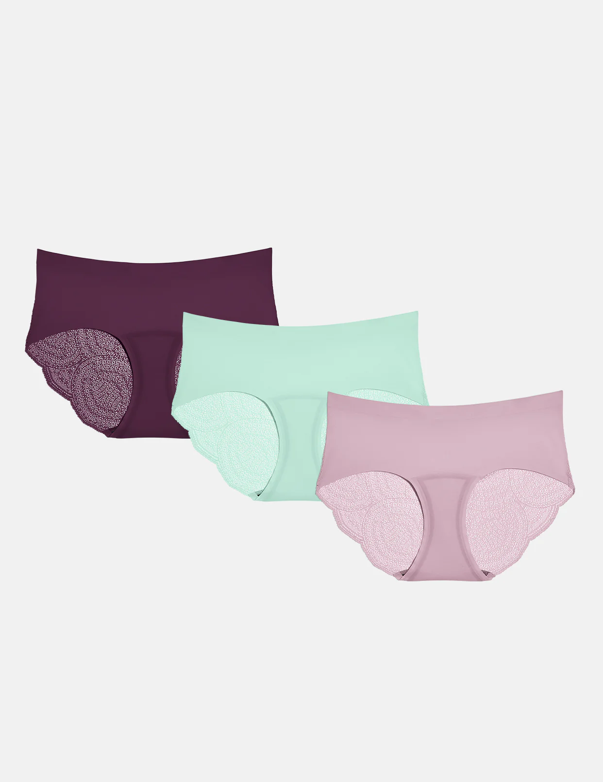 Light Leakproof Knixy Lace Boyshort 3-Pack - Last Call - Image 2