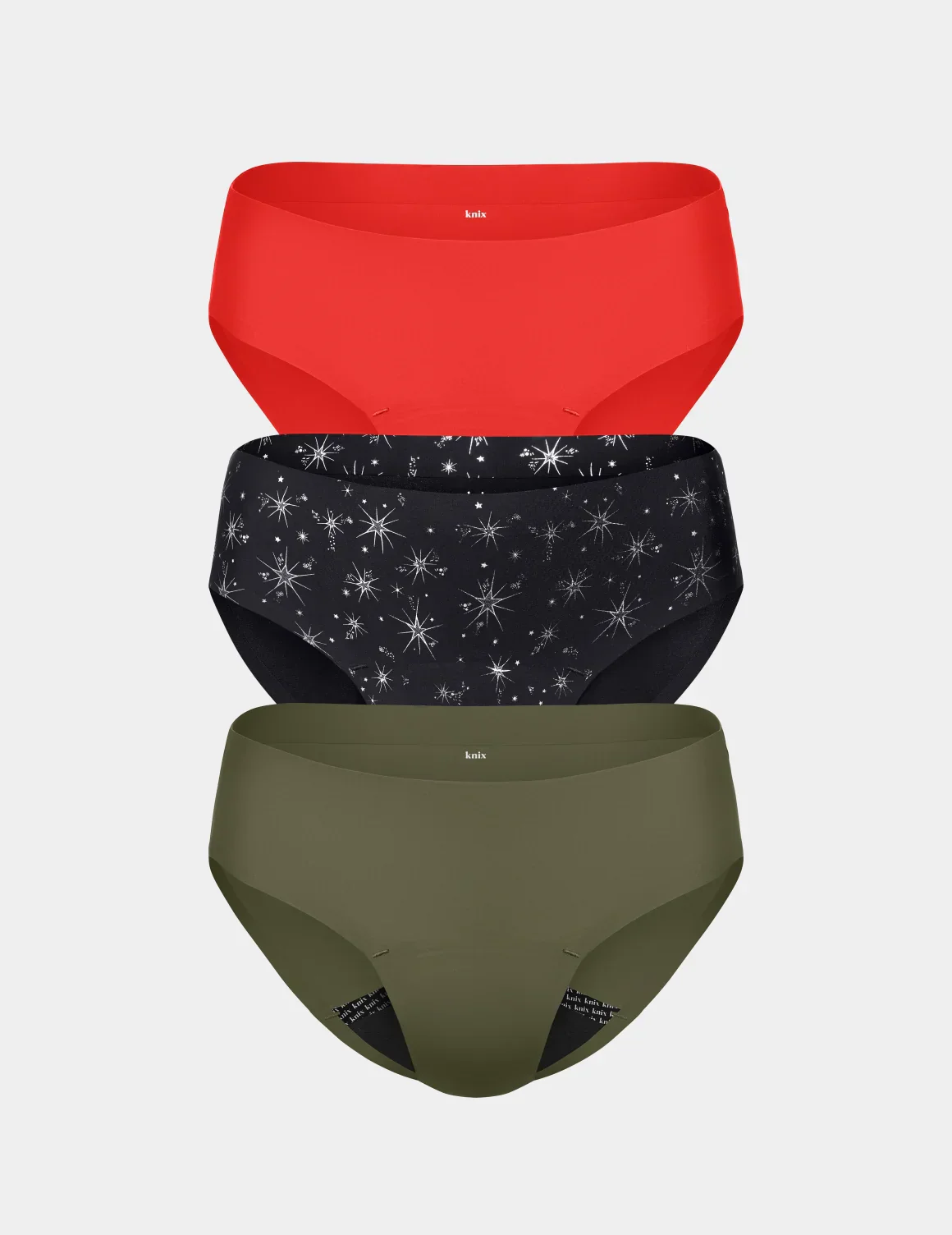 Leakproof UltraThin No-Show Bikini 3-Pack Gift Box - Last Call - Image 2