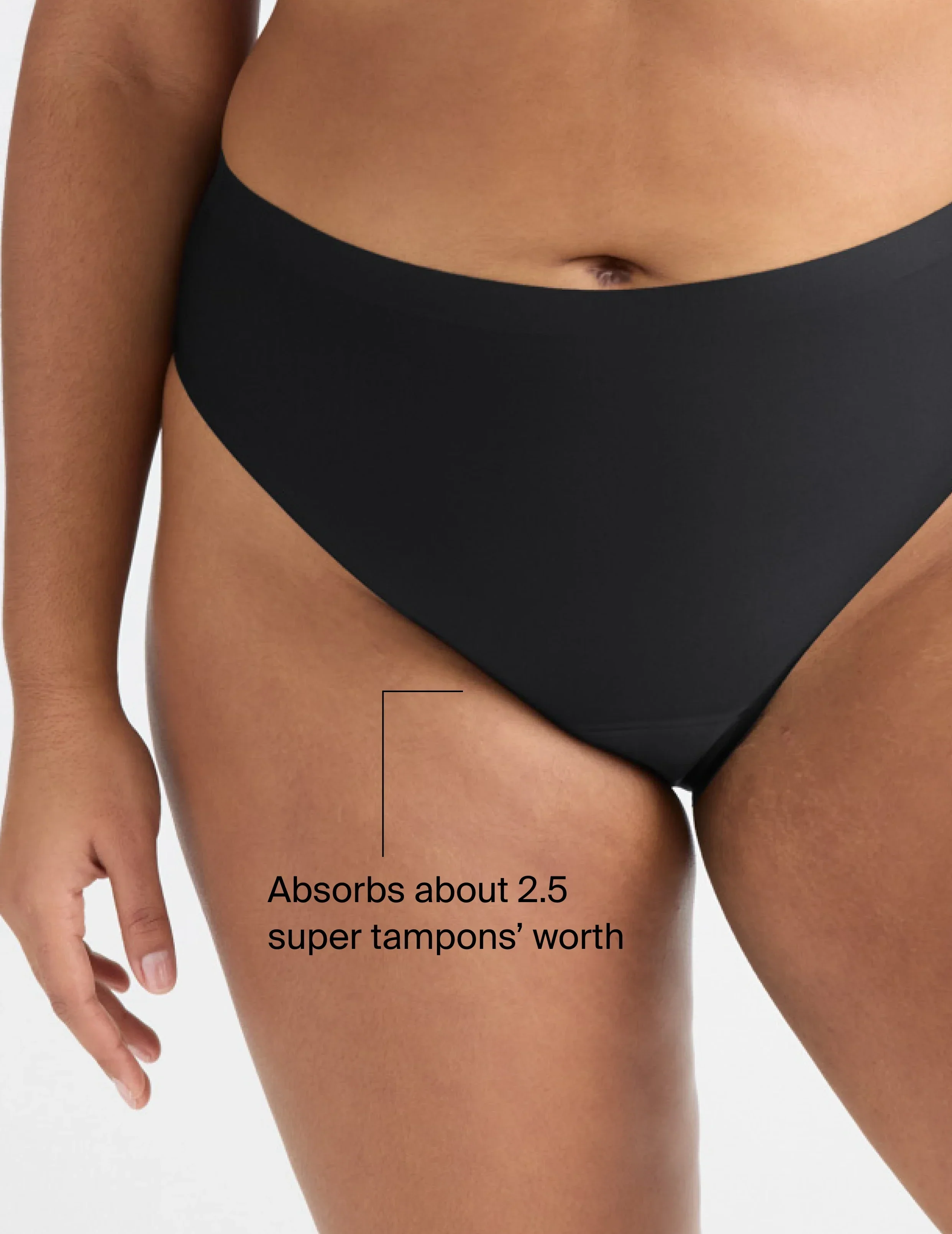 Leakproof UltraThin No-Show French Cut - Image 42