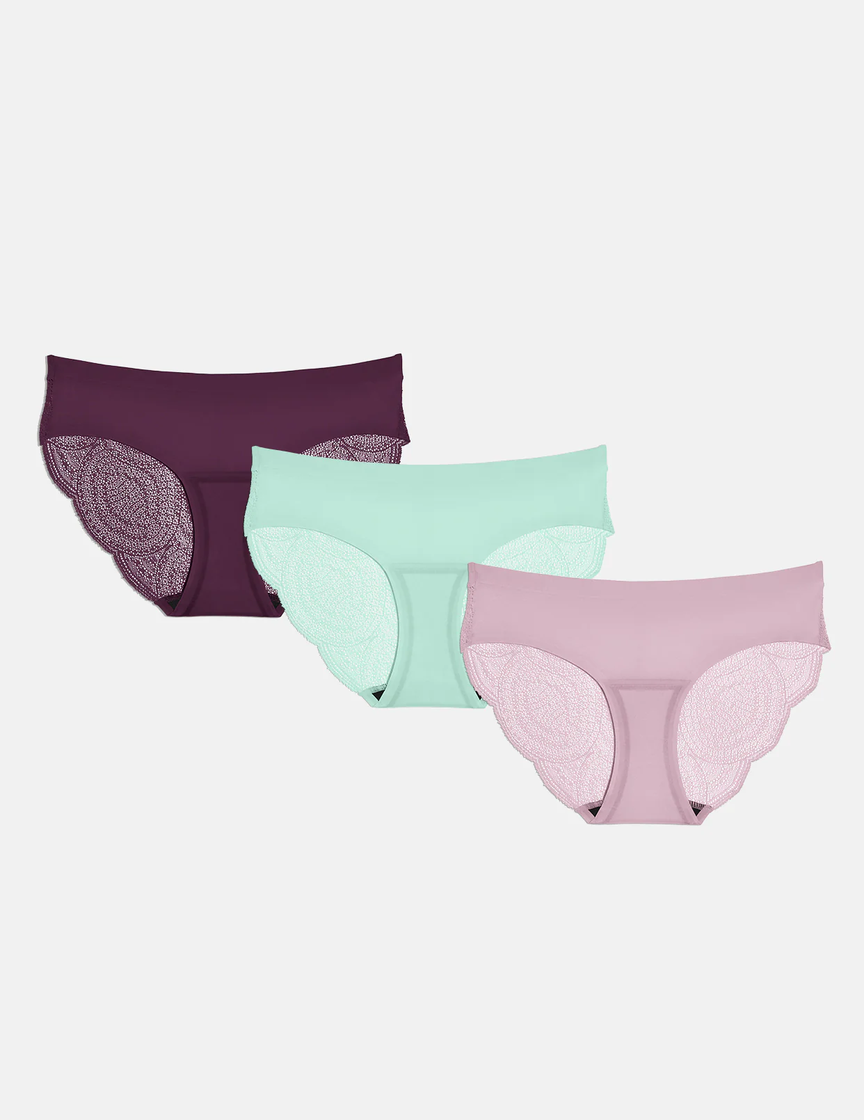 Light Leakproof Knixy Lace Bikini 3-Pack - Last Call