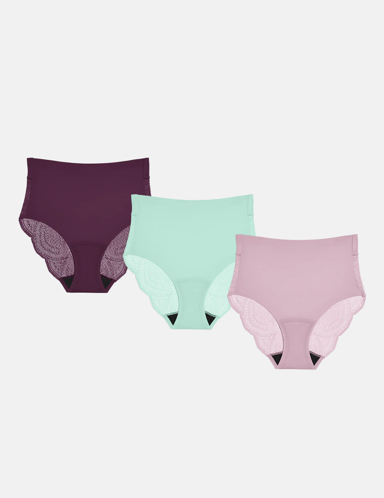 Light Leakproof Knixy Lace High Rise 3-Pack - Last Call
