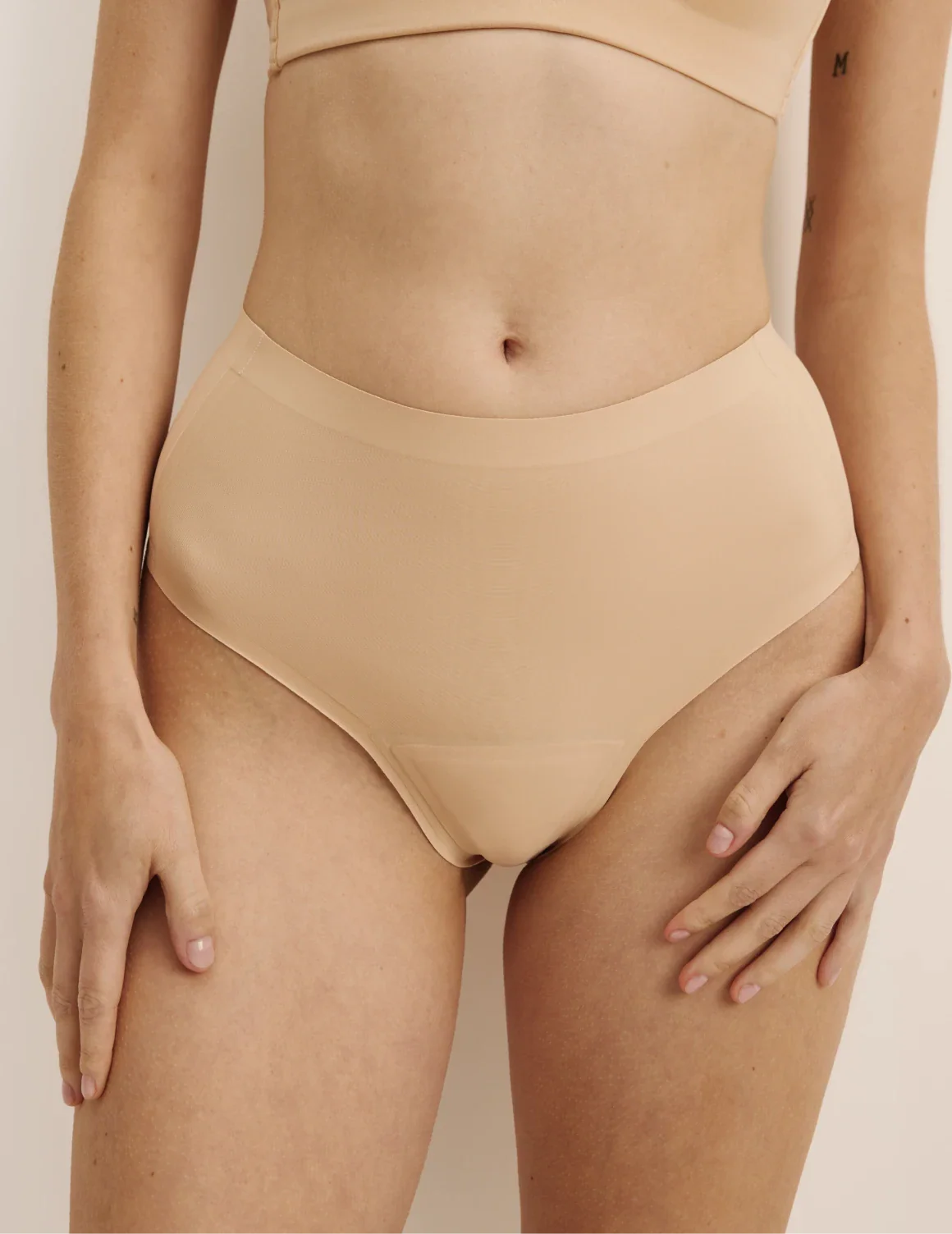 Light Leakproof No-Show High Rise Thong - Image 9