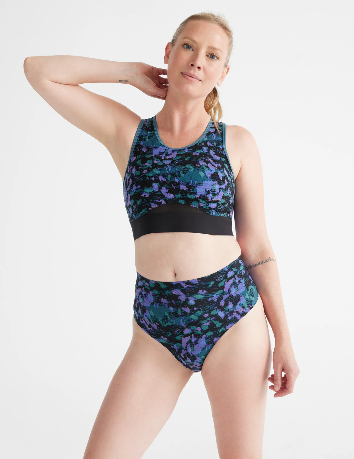 Light Leakproof No-Show High Rise Thong - Last Call - Image 56
