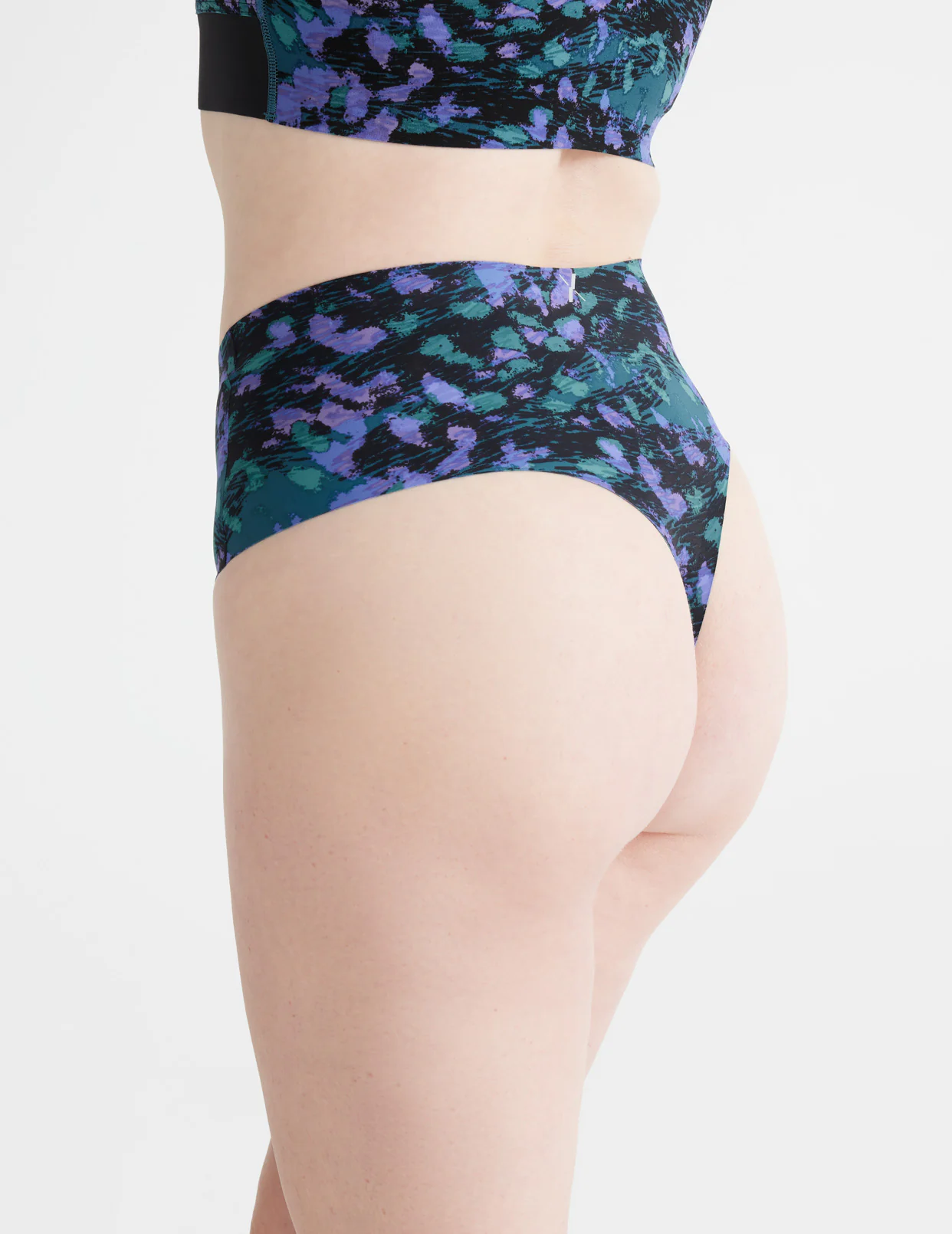 Light Leakproof No-Show High Rise Thong - Last Call - Image 58
