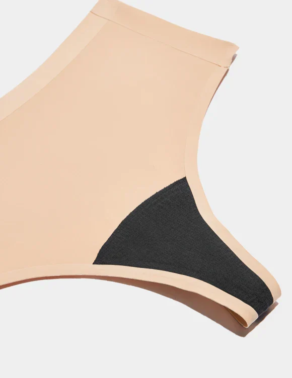 Light Leakproof No-Show High Rise Thong - Image 14