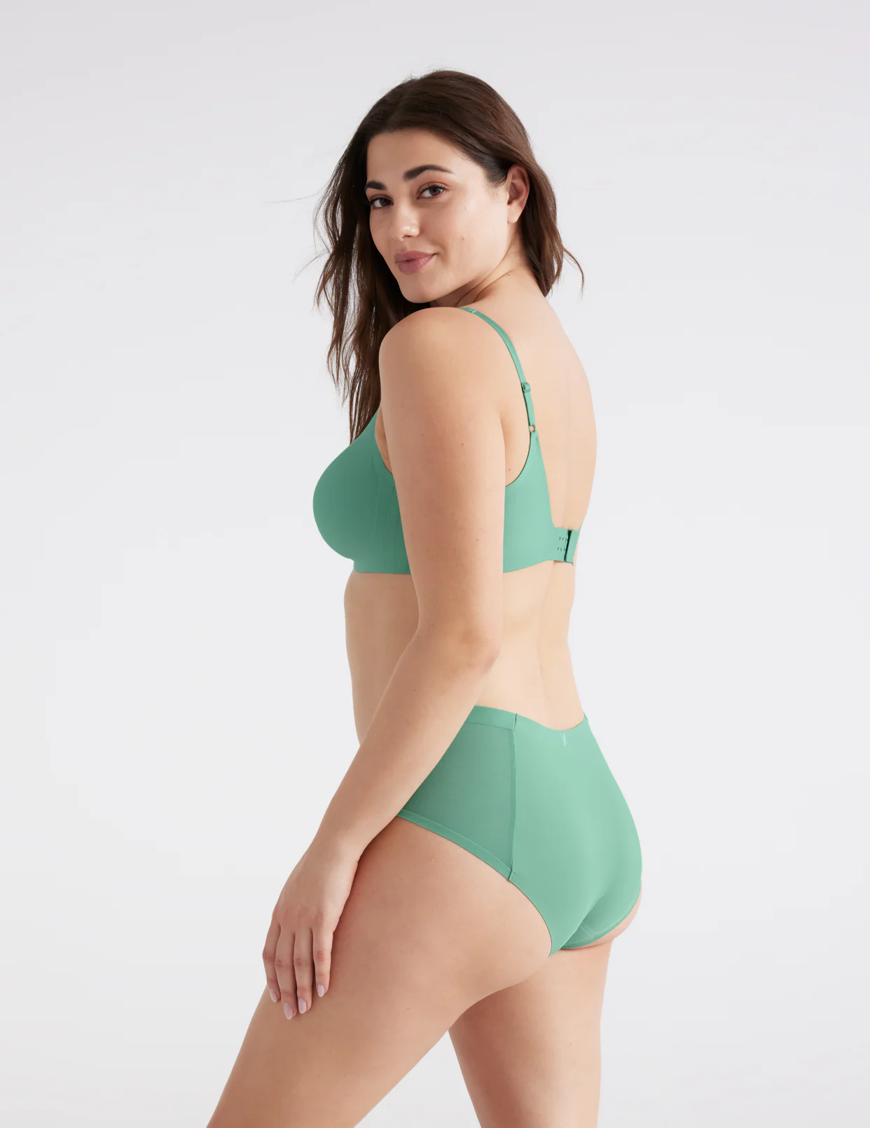 Light Leakproof No-Show Mesh Boyshort - Last Call - Image 16