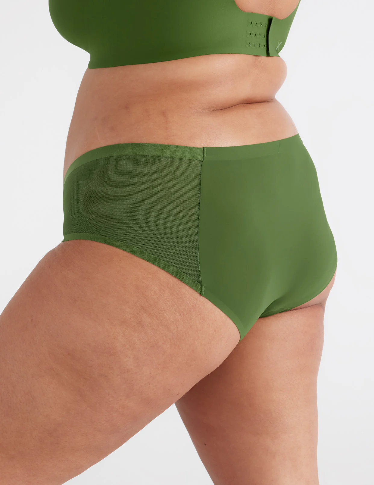 Light Leakproof No-Show Mesh Boyshort - Last Call - Image 21