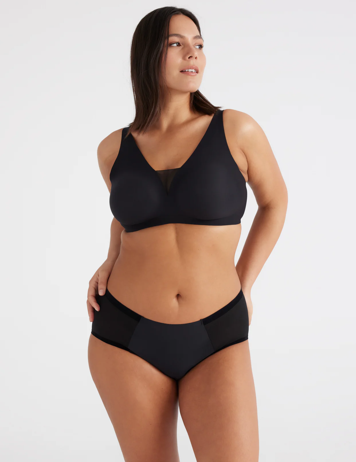 Light Leakproof No-Show Mesh Boyshort - Last Call - Image 7
