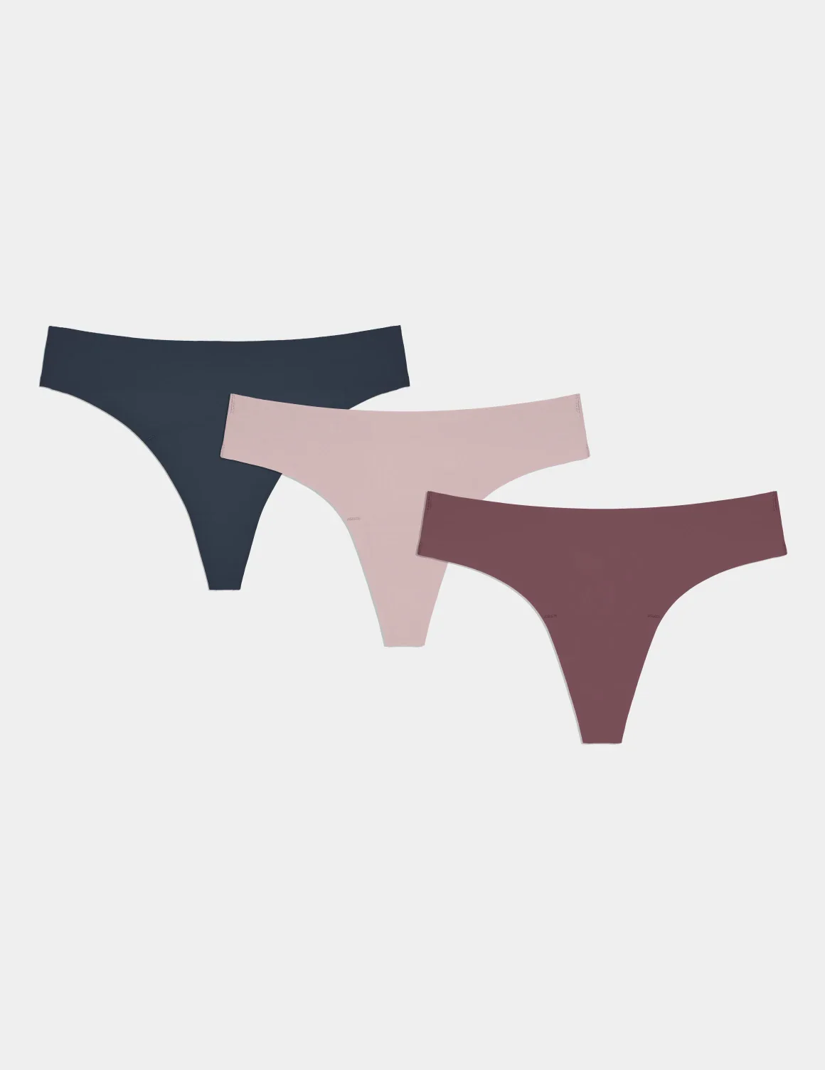 Light Leakproof No-Show Thong 3-Pack - Image 8
