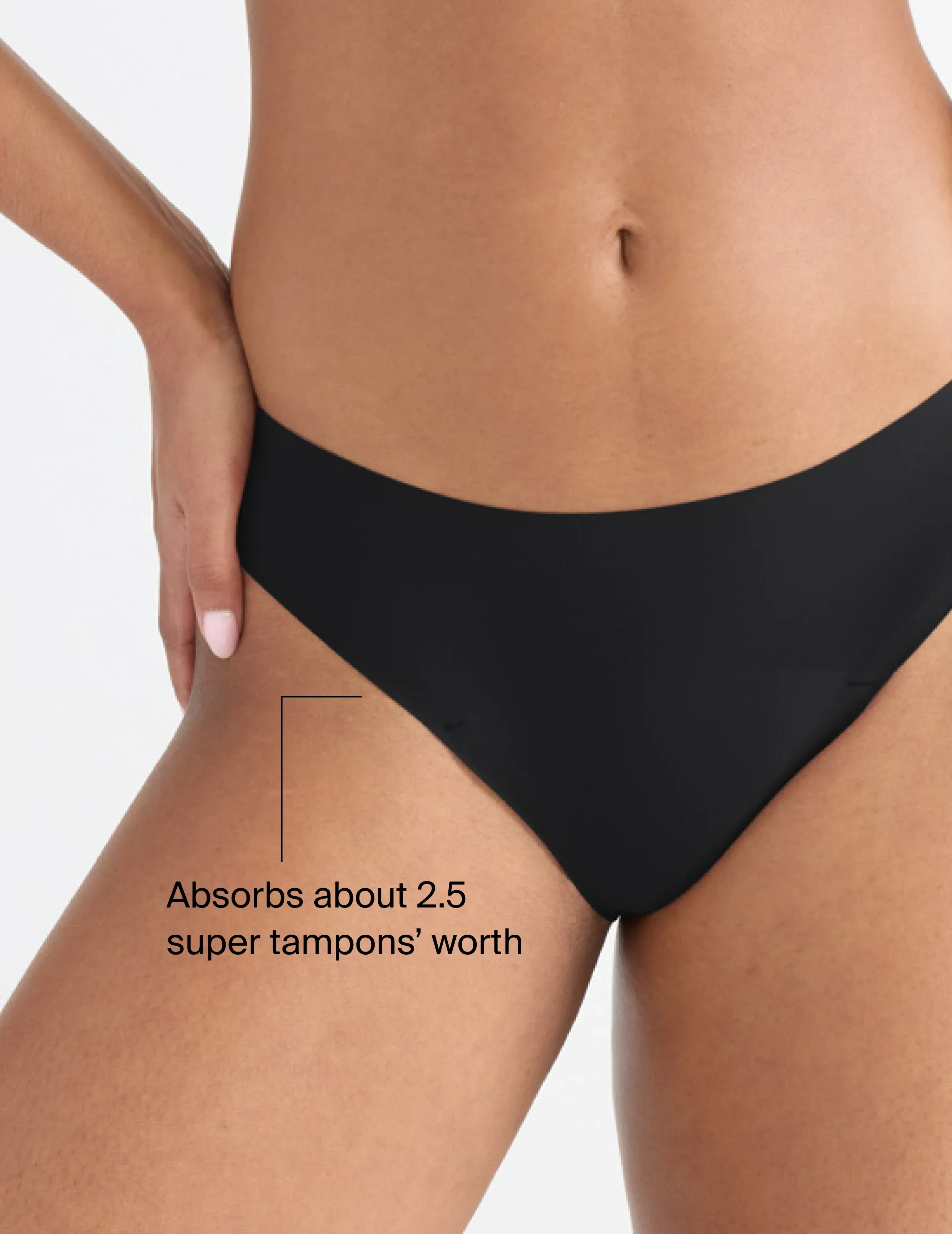 Light Leakproof UltraThin No-Show Thong - Image 62