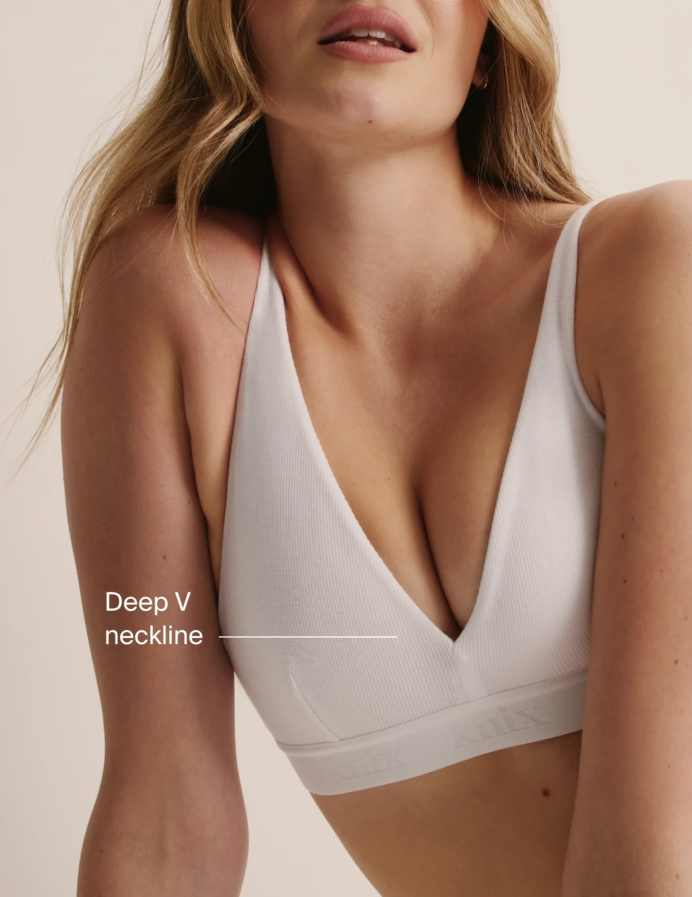 Logo Modal Rib Bralette - Last Call - Image 15