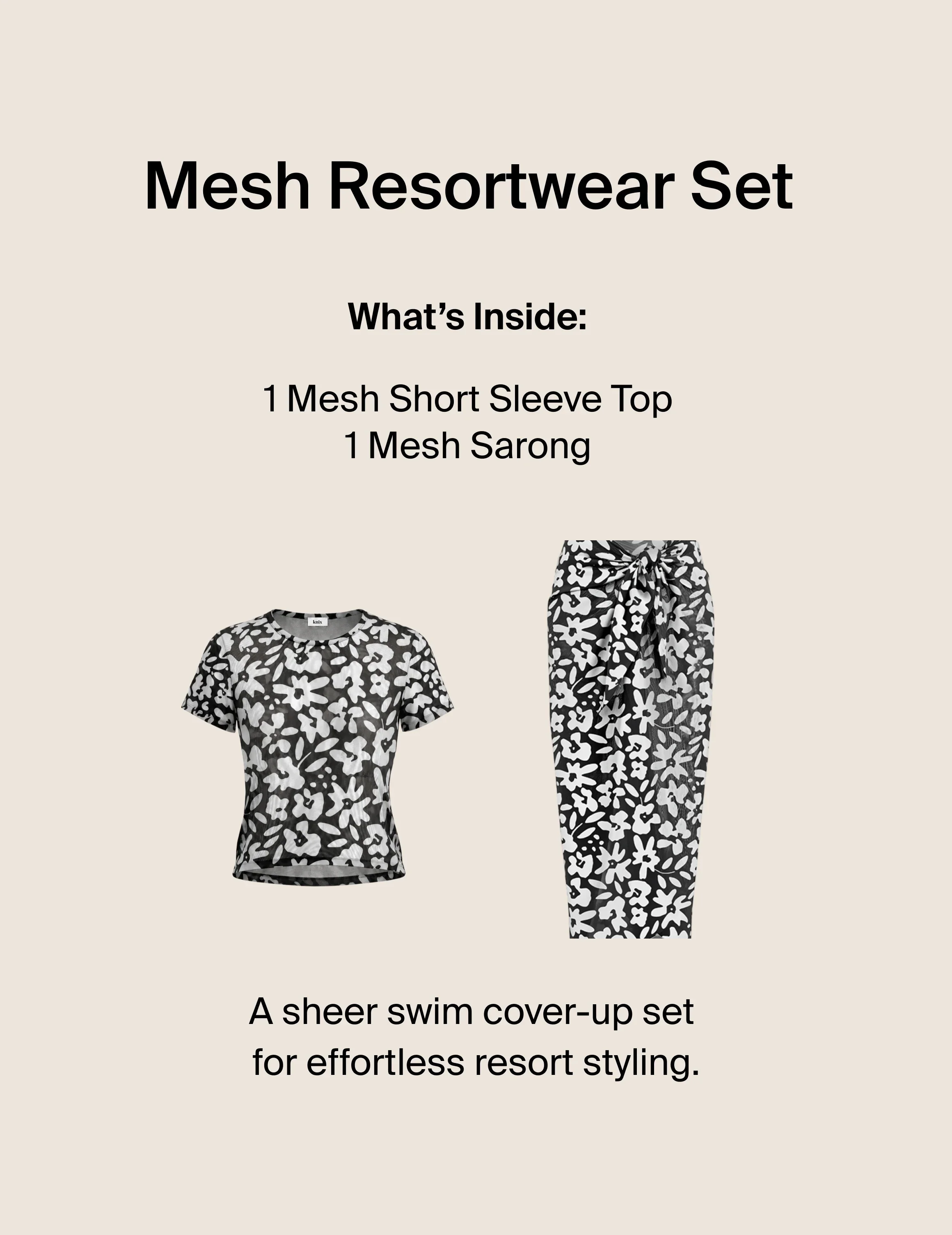 Mesh Resortwear Set - Image 2