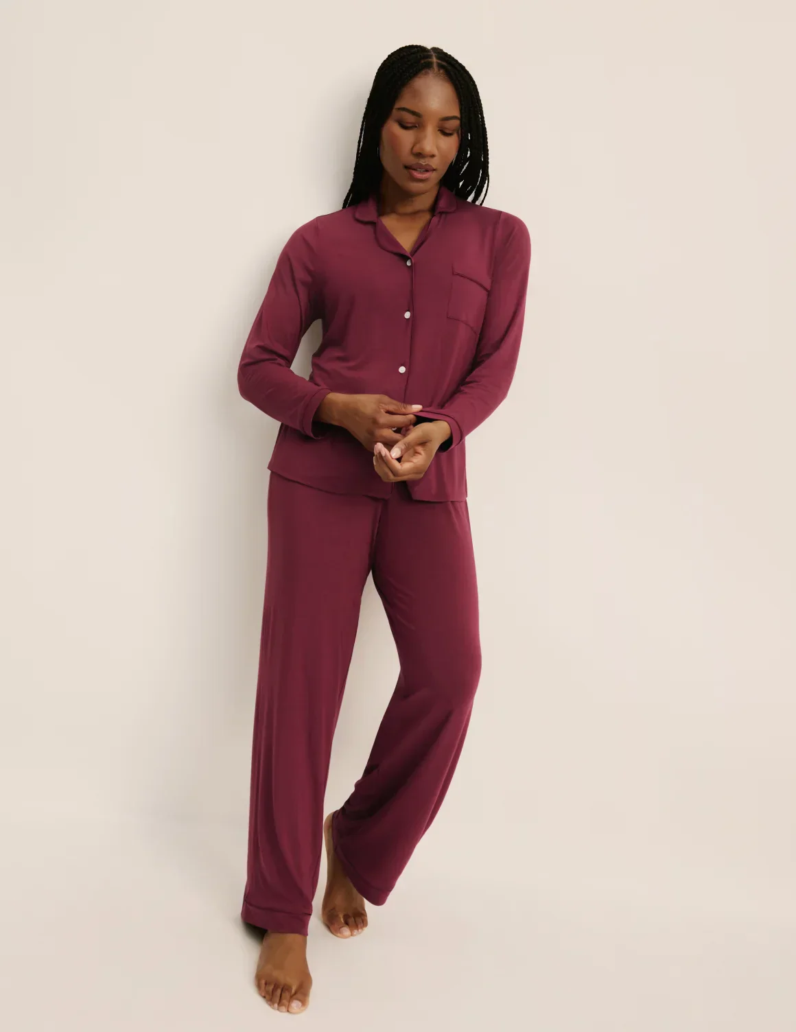 Modal Long Sleeve Sleep Set - Last Call - Image 3
