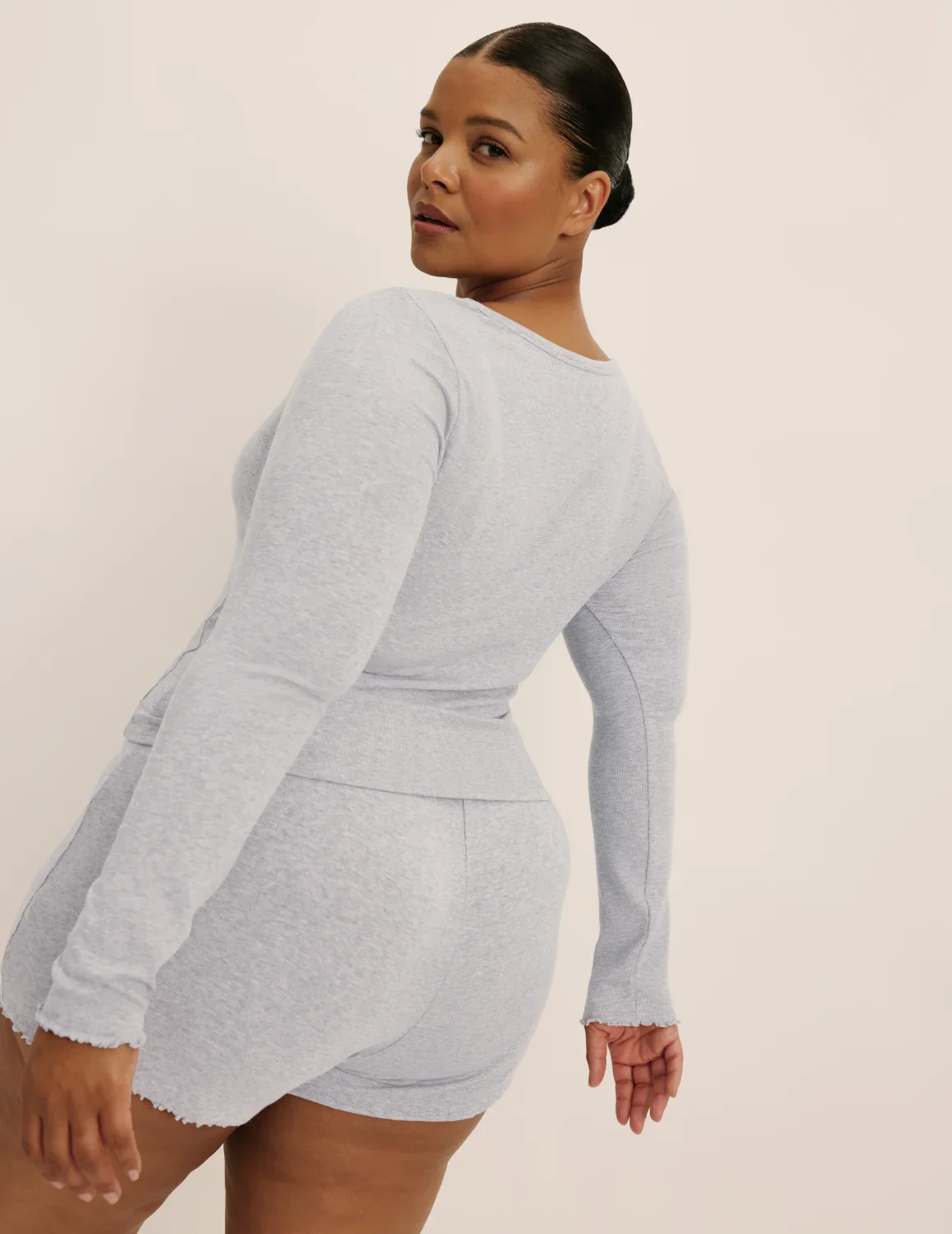 Modal Rib Henley Sleep Set - Image 13