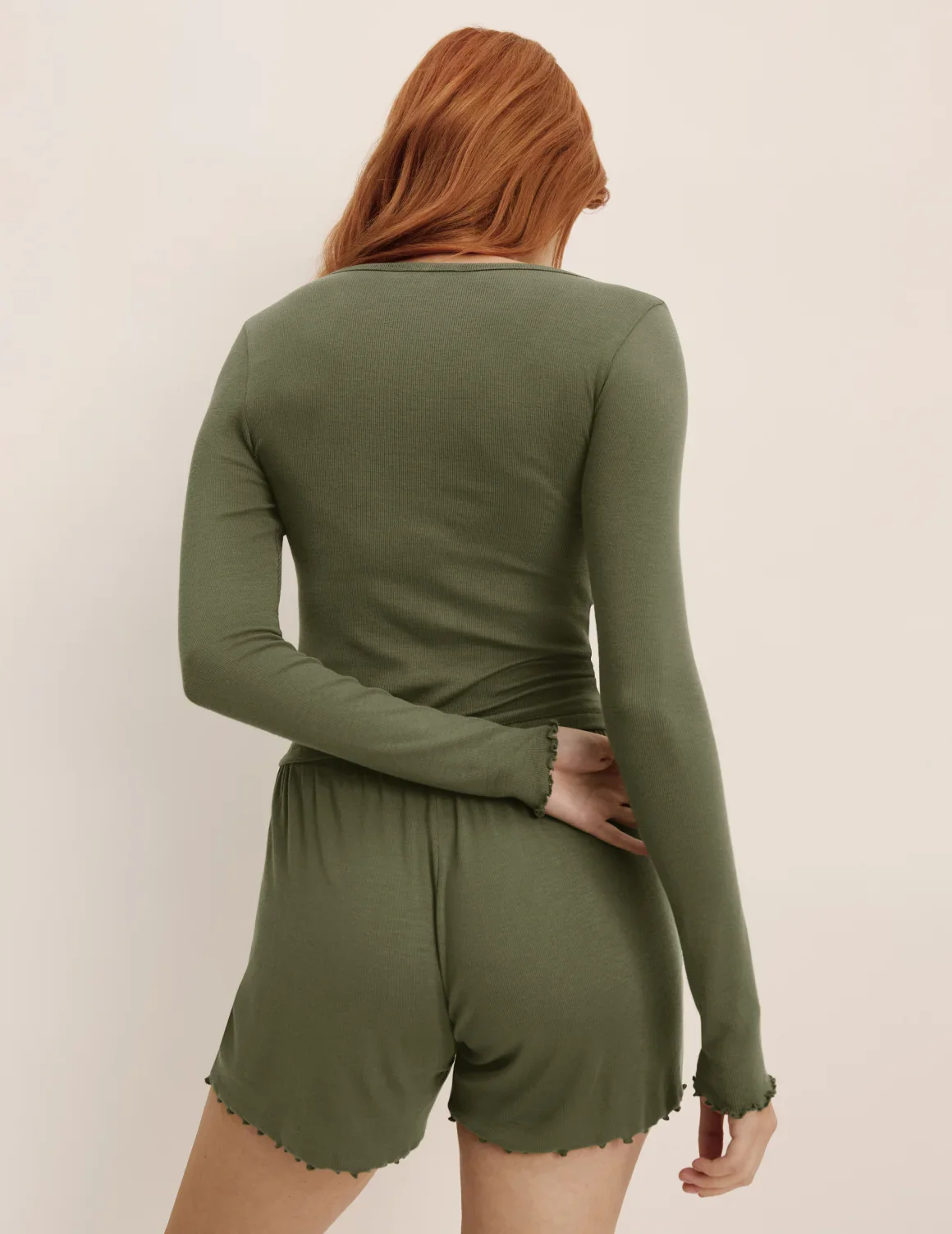 Modal Rib Henley Sleep Set - Image 9