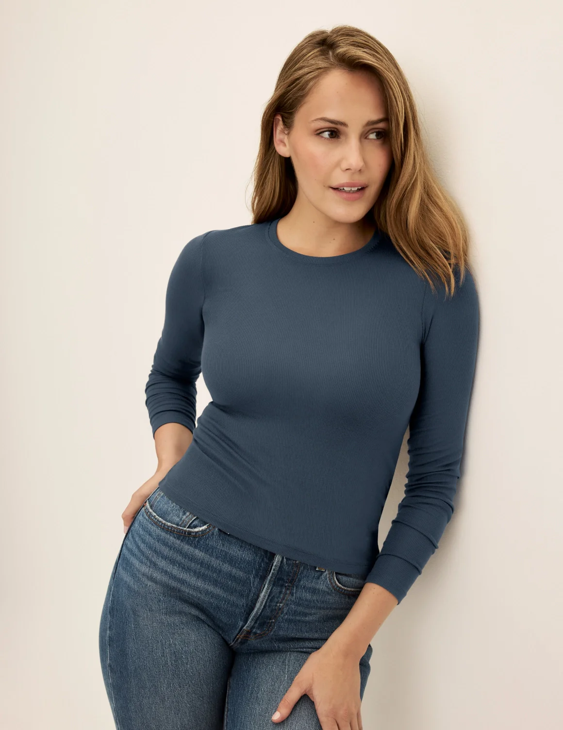 Modal Rib Long Sleeve - Image 9