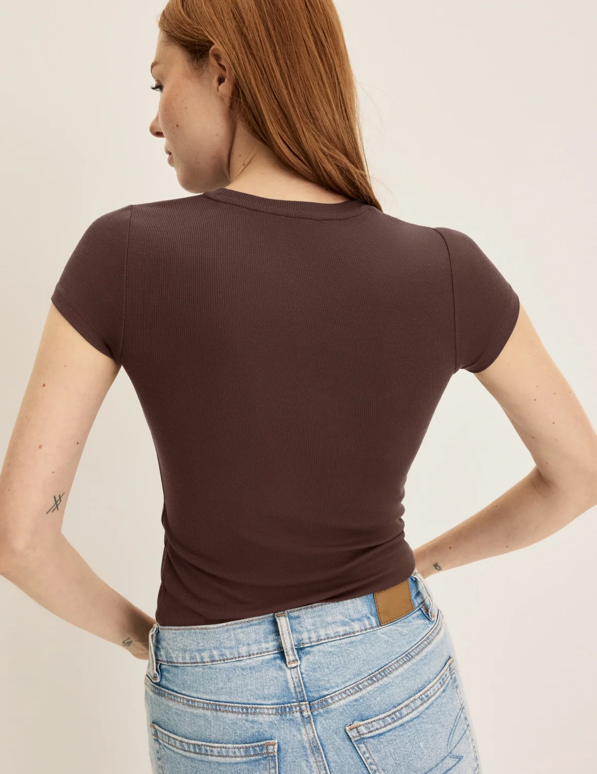 Modal Rib T-Shirt - Image 29
