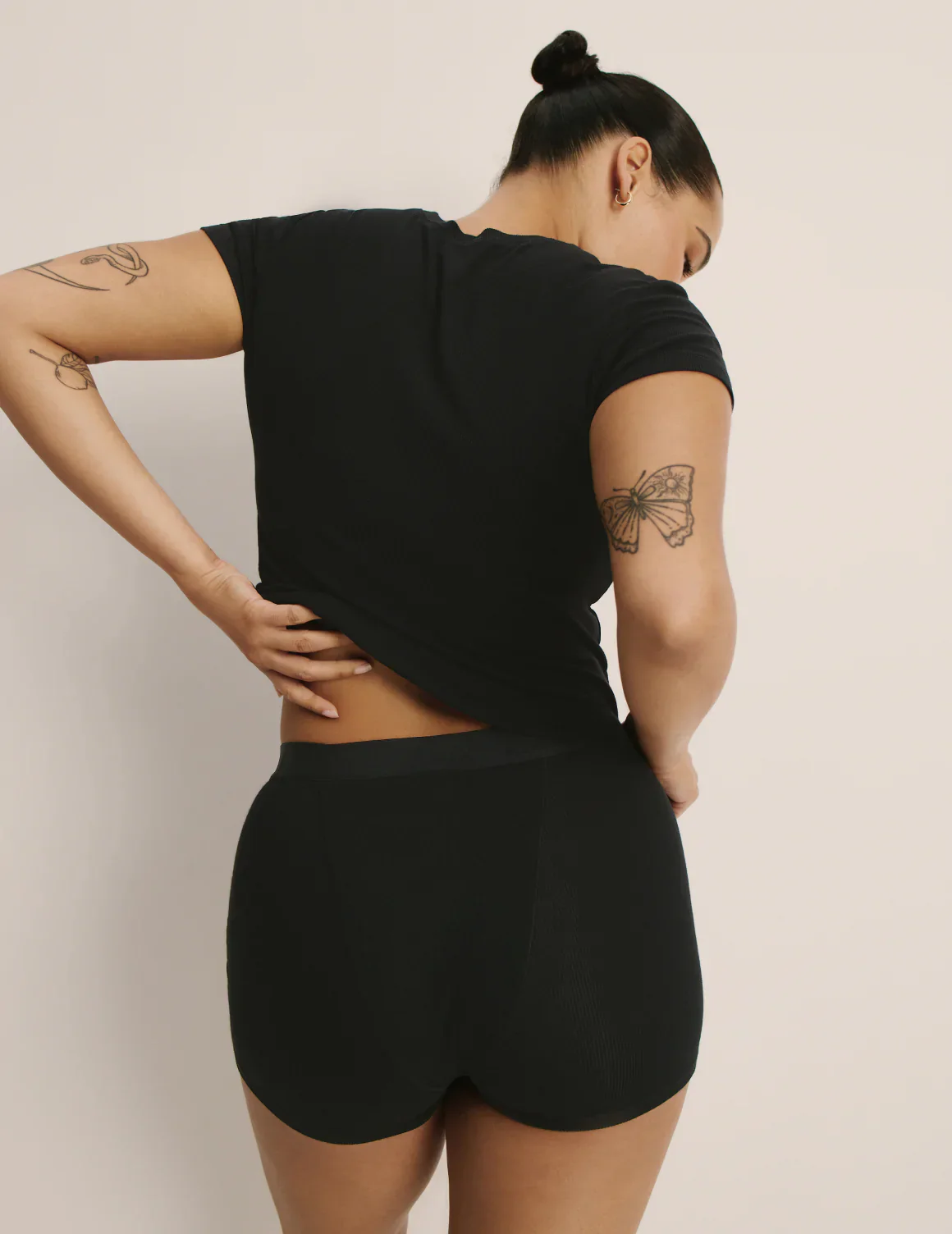 Modal Rib T-Shirt - Image 25