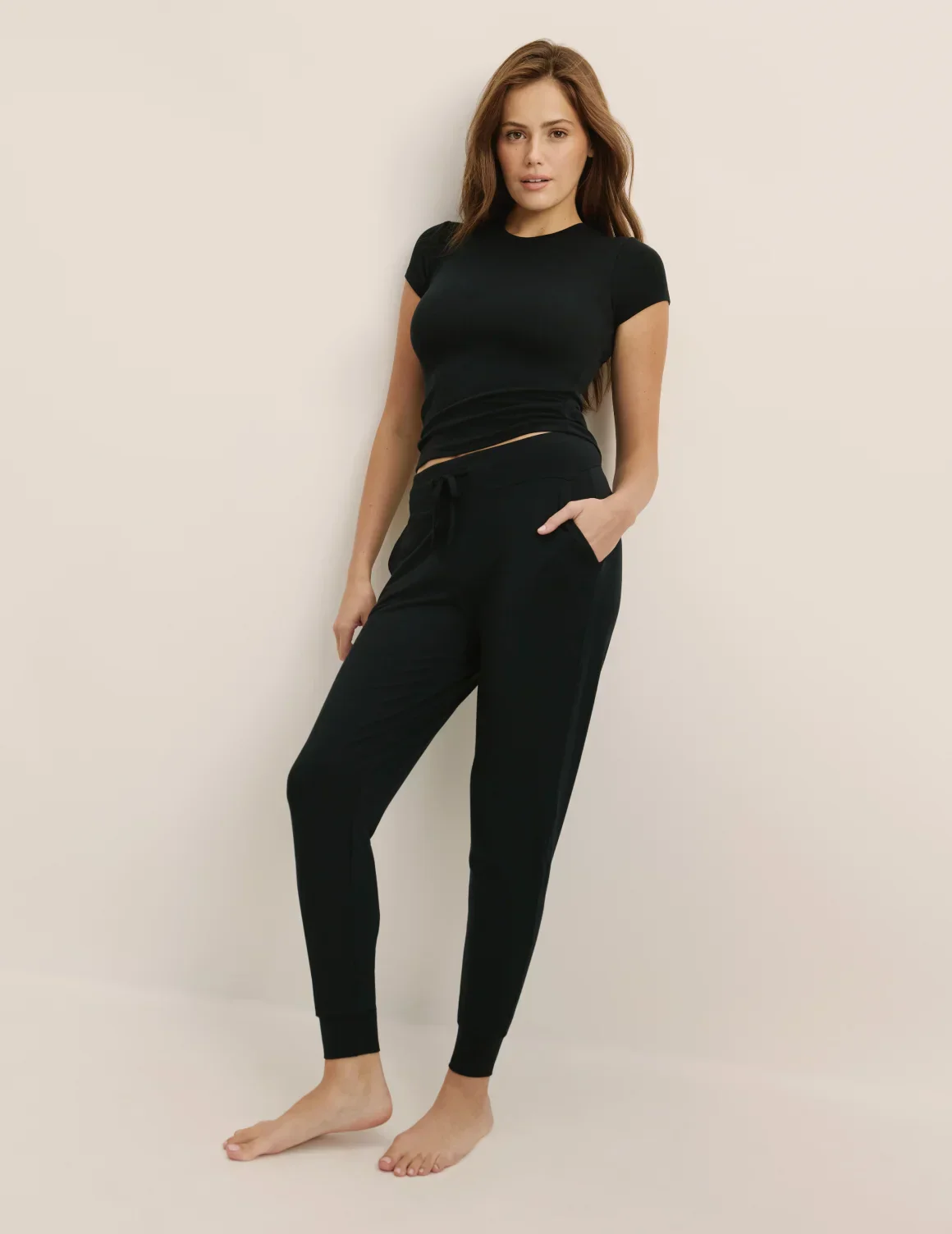 Modal Rib T-Shirt - Image 41