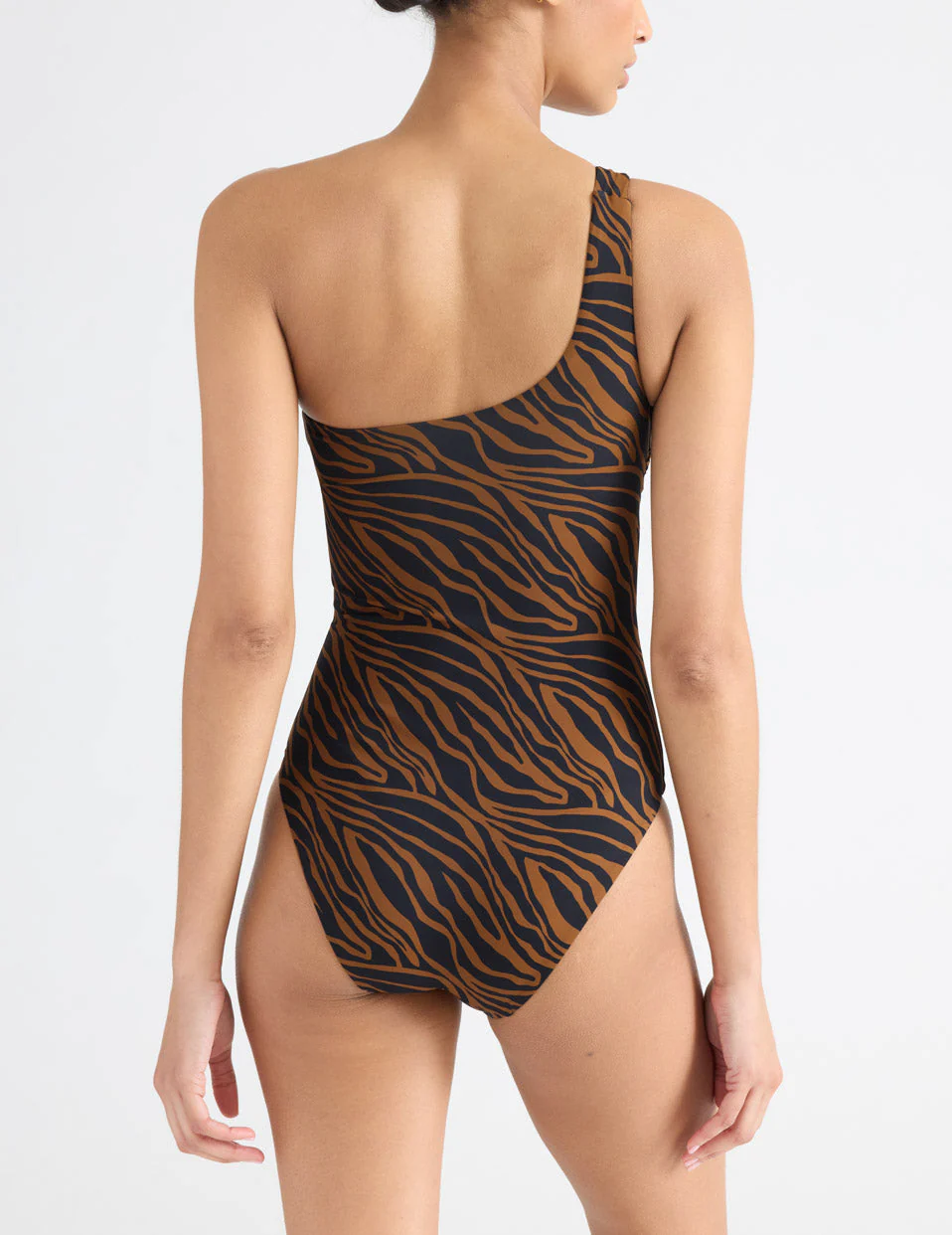 One Shoulder One Piece Swimsuit - Last Call - Image 6