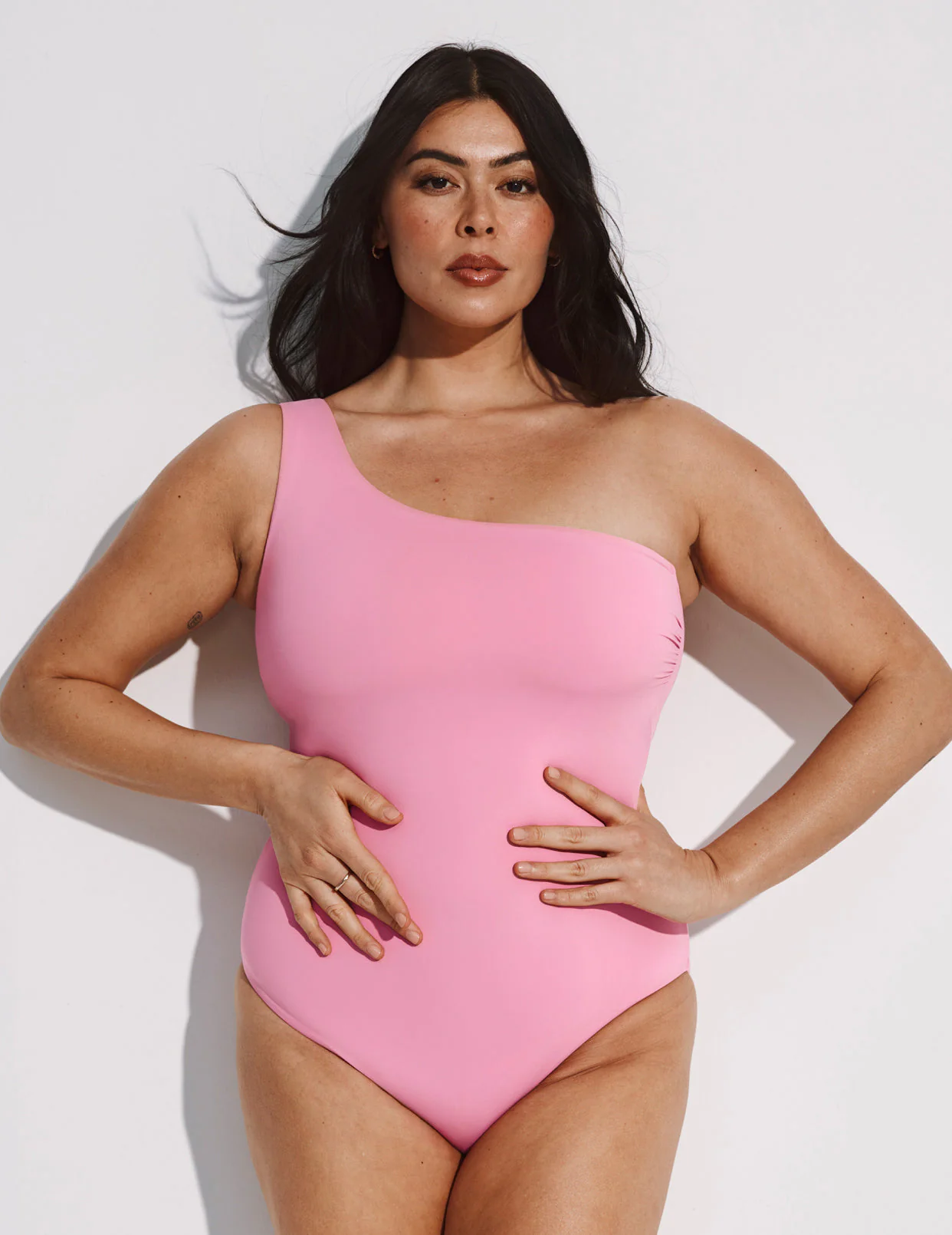 One Shoulder One Piece Swimsuit - Last Call - Image 8