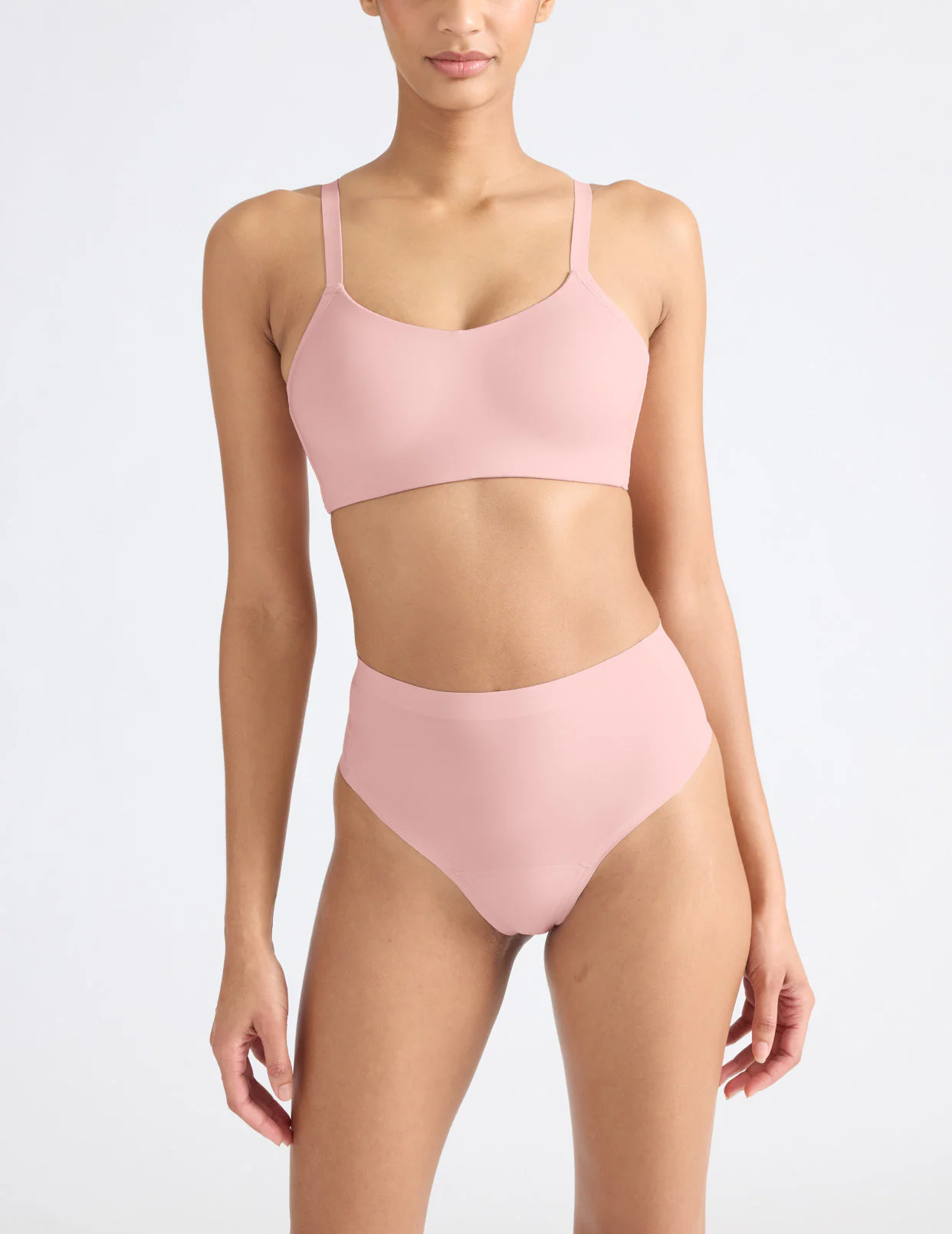 Essential No-Show High Rise Thong - Last Call - Image 2