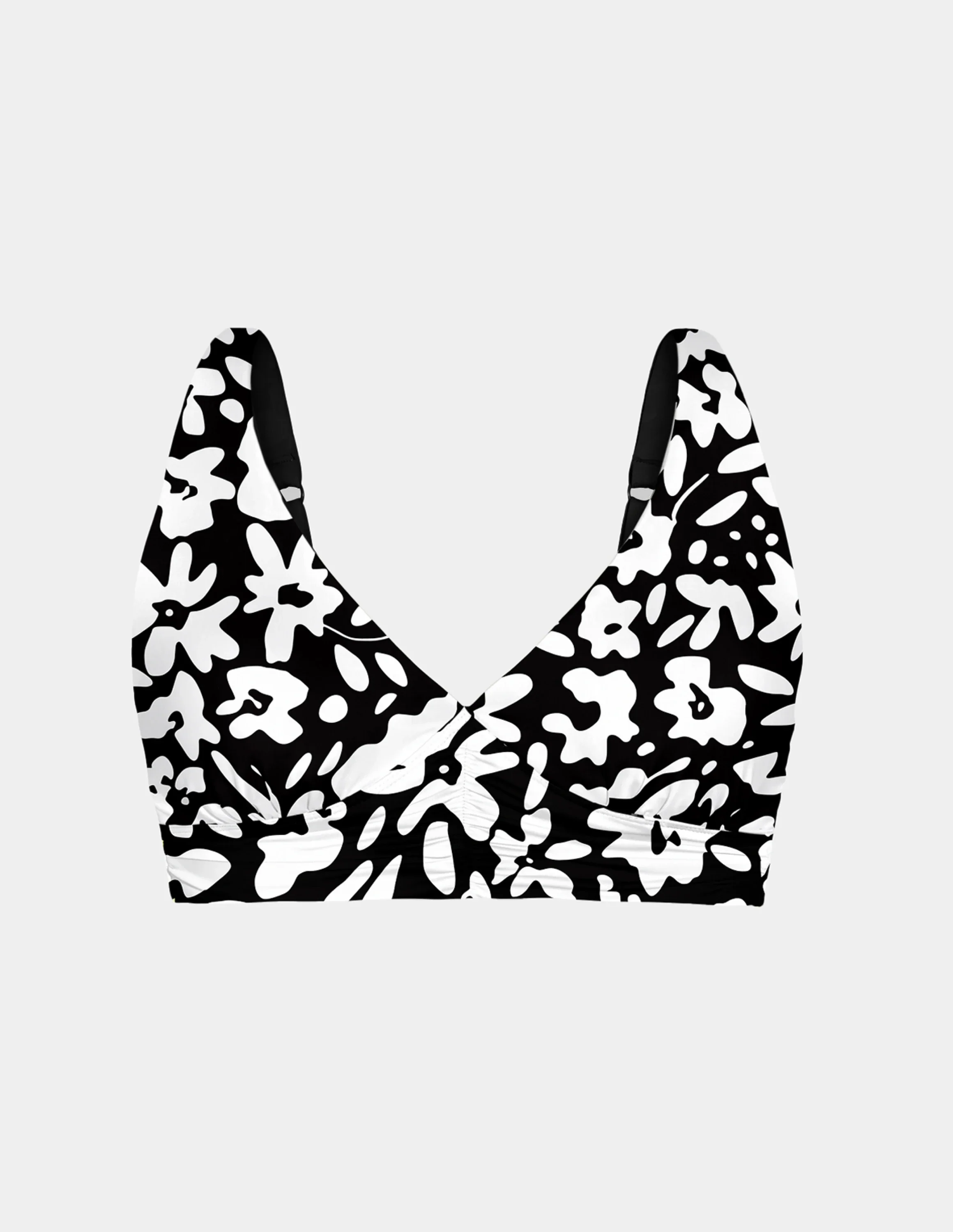 Sculpt Ruched Deep V Bikini Top - Image 16