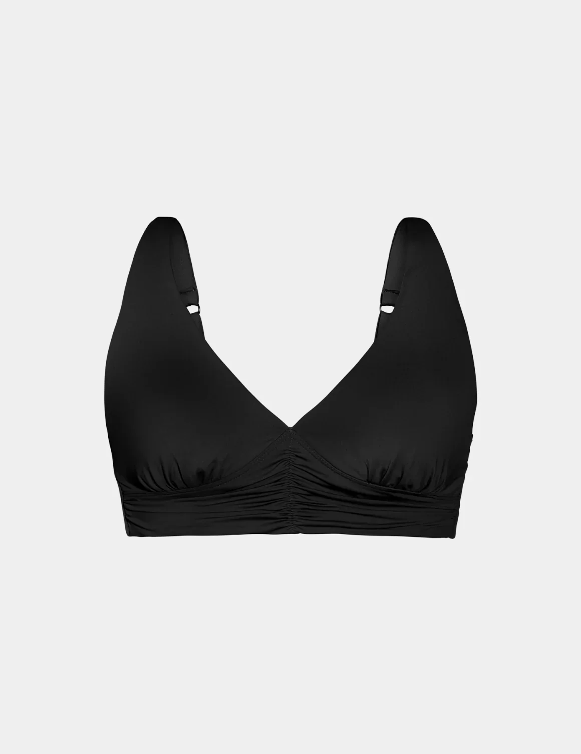 Sculpt Ruched Deep V Bikini Top - Image 7