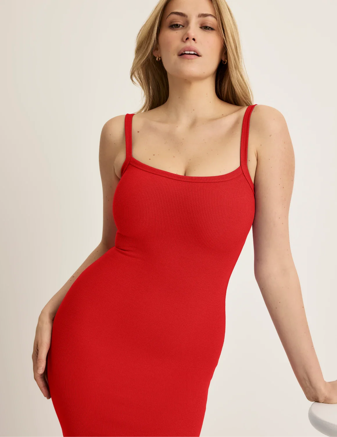 SculptRib™ Cotton Cami Dress - Image 17