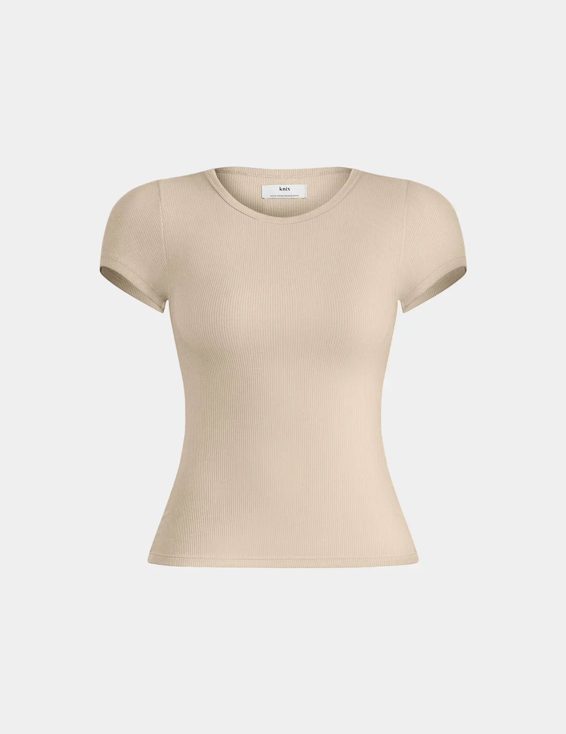 SculptRib™ Cotton T-Shirt - Image 9