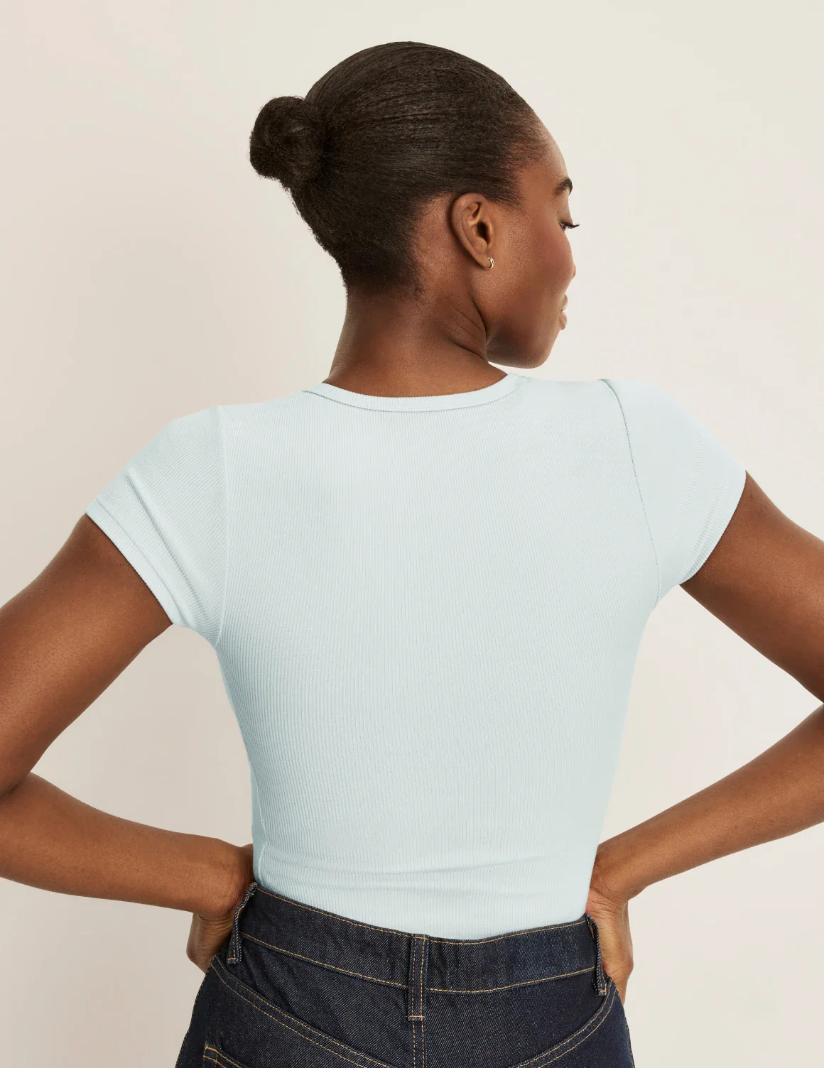 SculptRib™ Cotton T-Shirt - Image 16