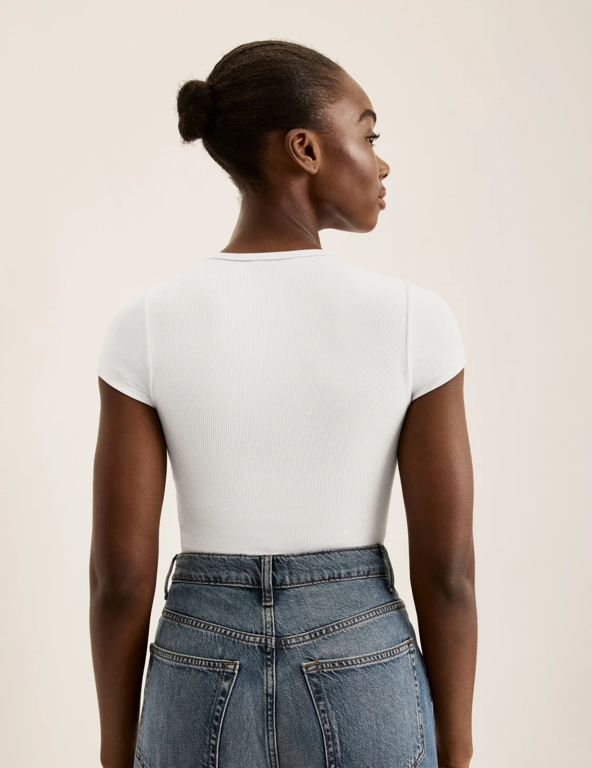 SculptRib™ Cotton T-Shirt - Image 17