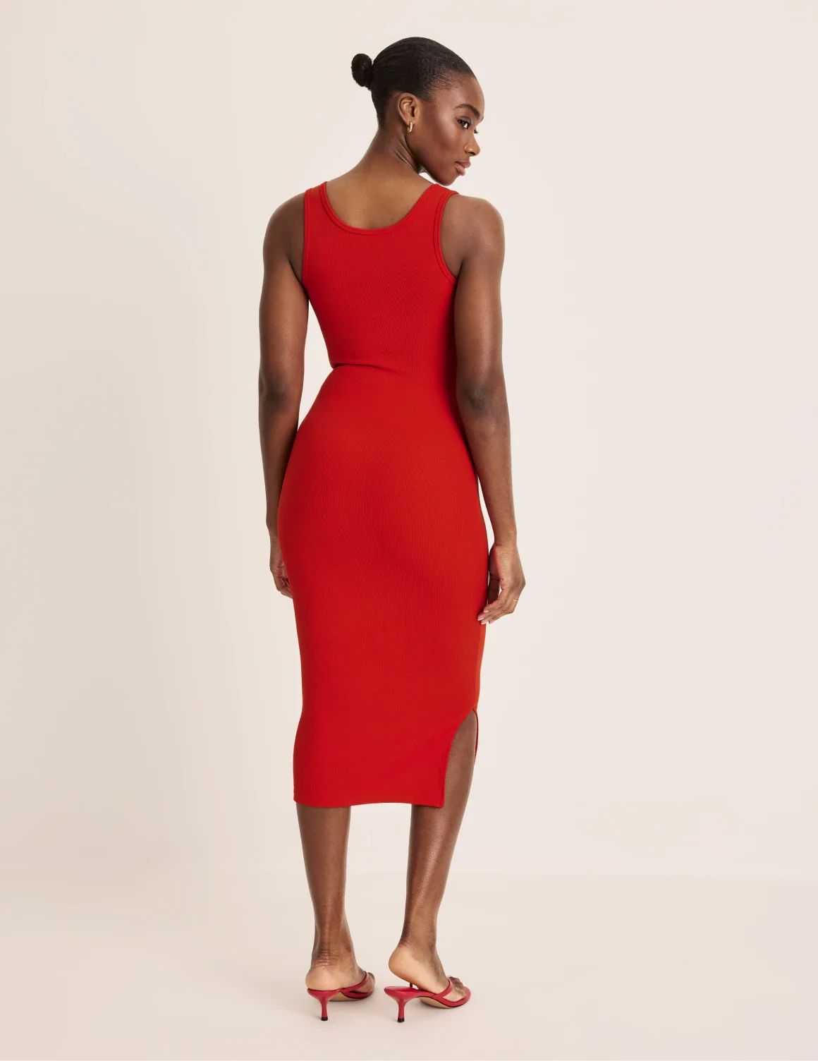 SculptRib™ Cotton Tank Dress - Image 16