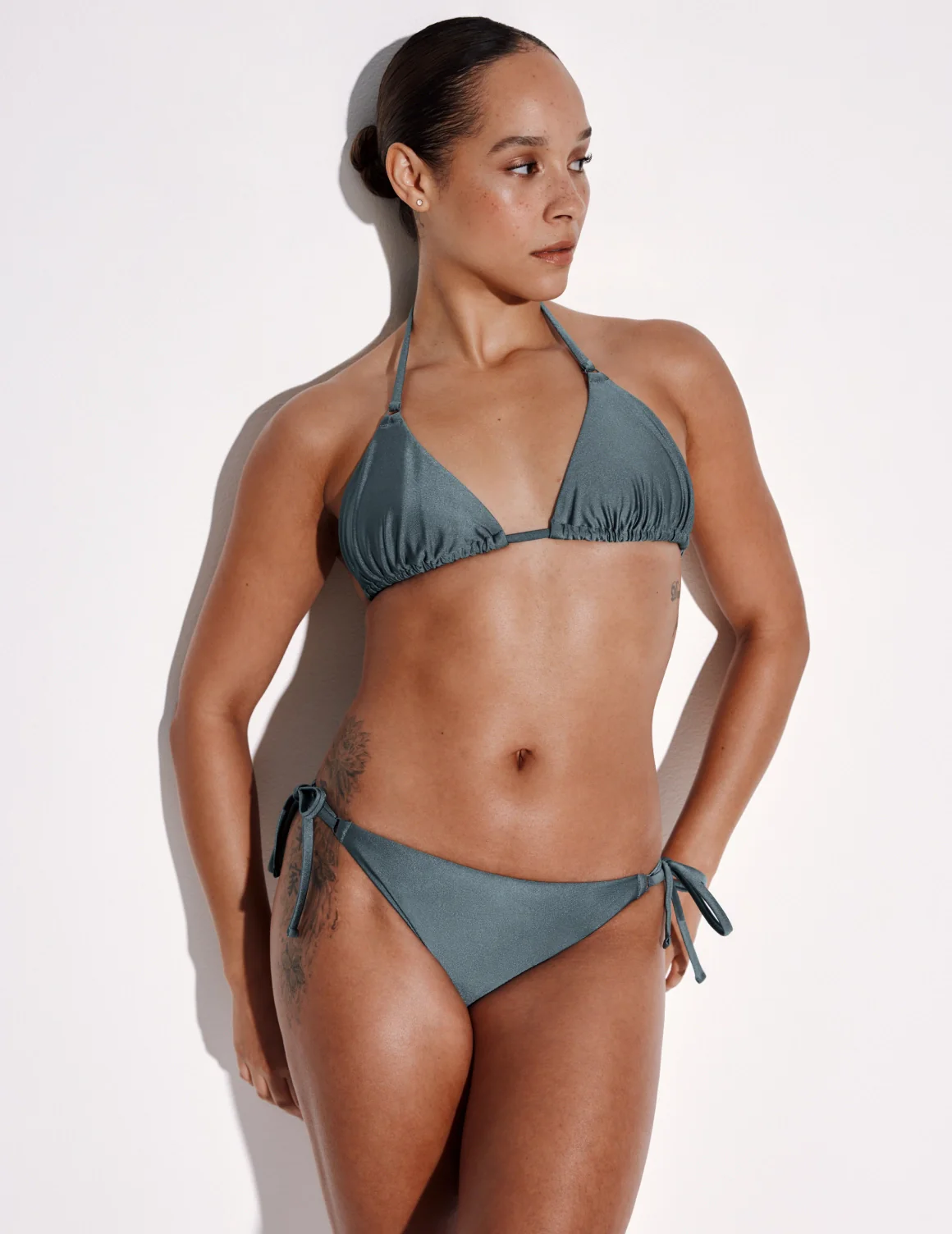 Shimmer Triangle Bikini Top - Last Call - Image 5