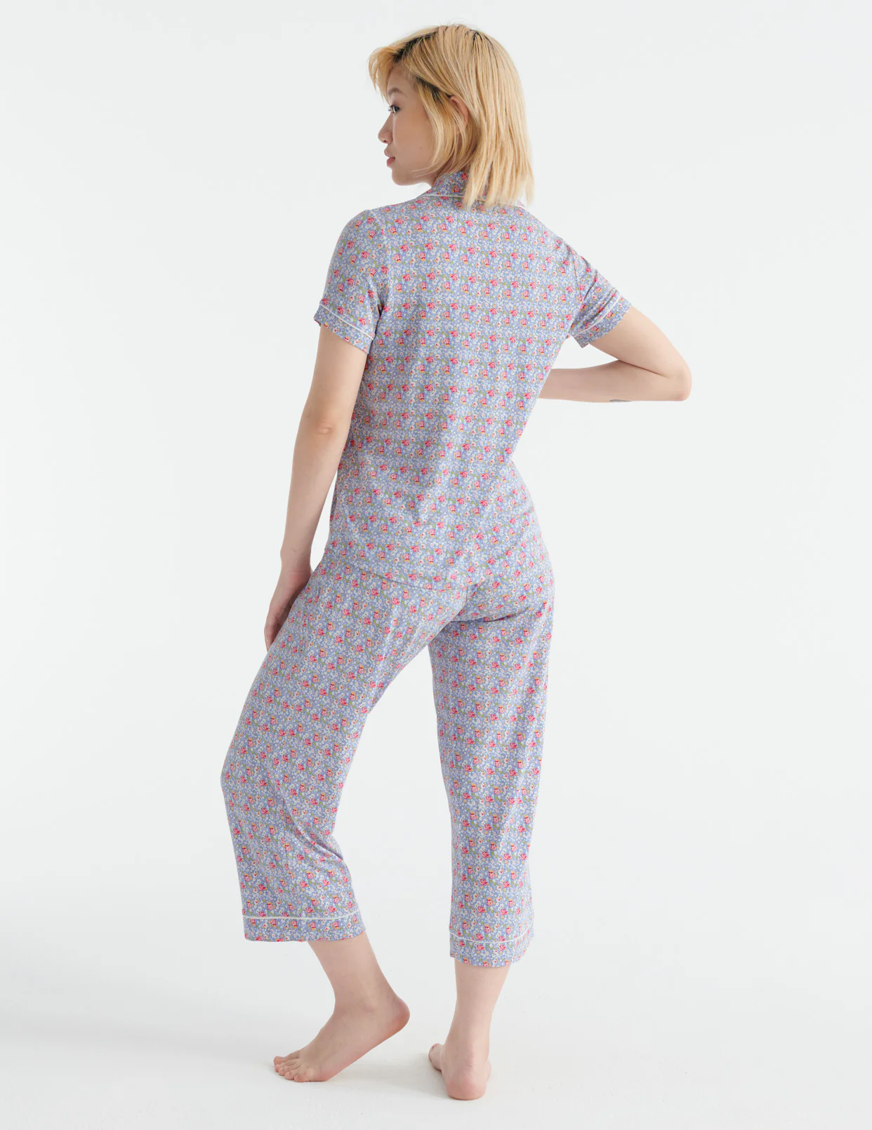 Short Sleeve Modal Sleep Top - Last Call - Image 10