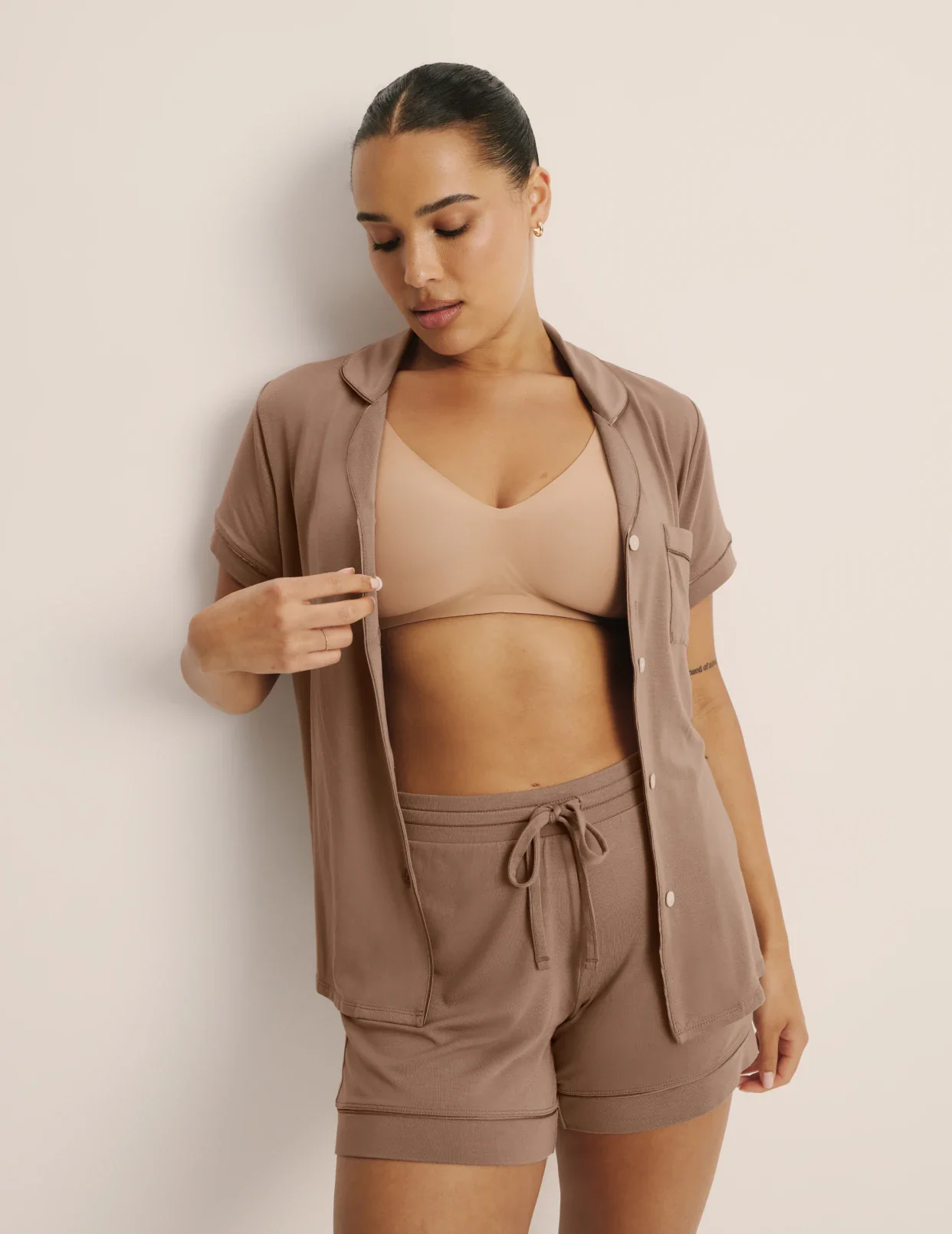 Short Sleeve Modal Sleep Top - Last Call - Image 5