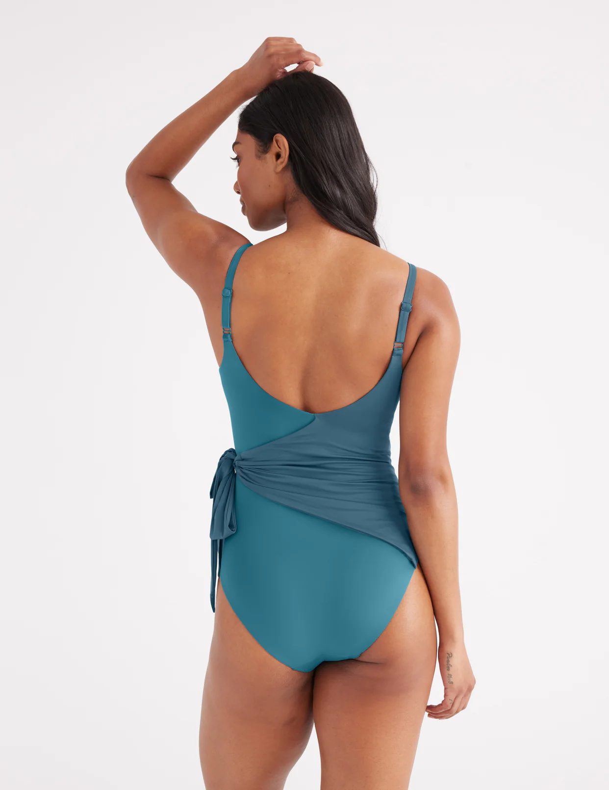 Side-Tie One Piece Swimsuit - Last Call - Image 8