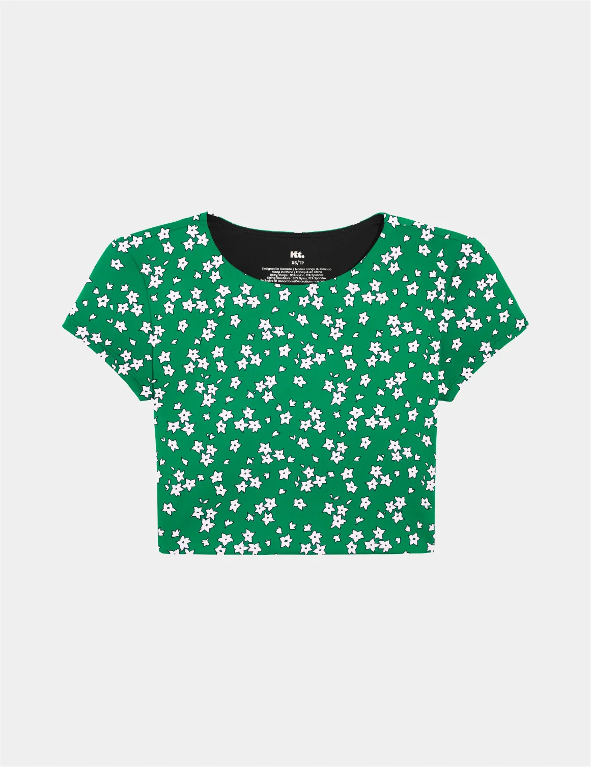 Teen High Tide Cropped Swim Top - Image 10