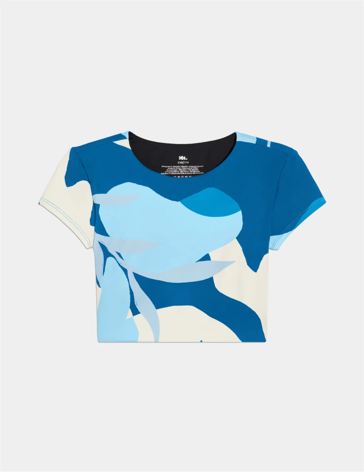Teen High Tide Cropped Swim Top - Image 5