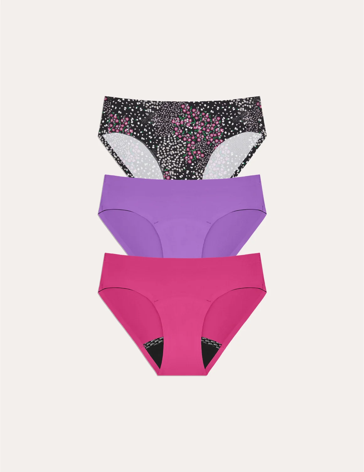 Teen Leakproof UltraThin No-Show Bikini 3-Pack - Image 40