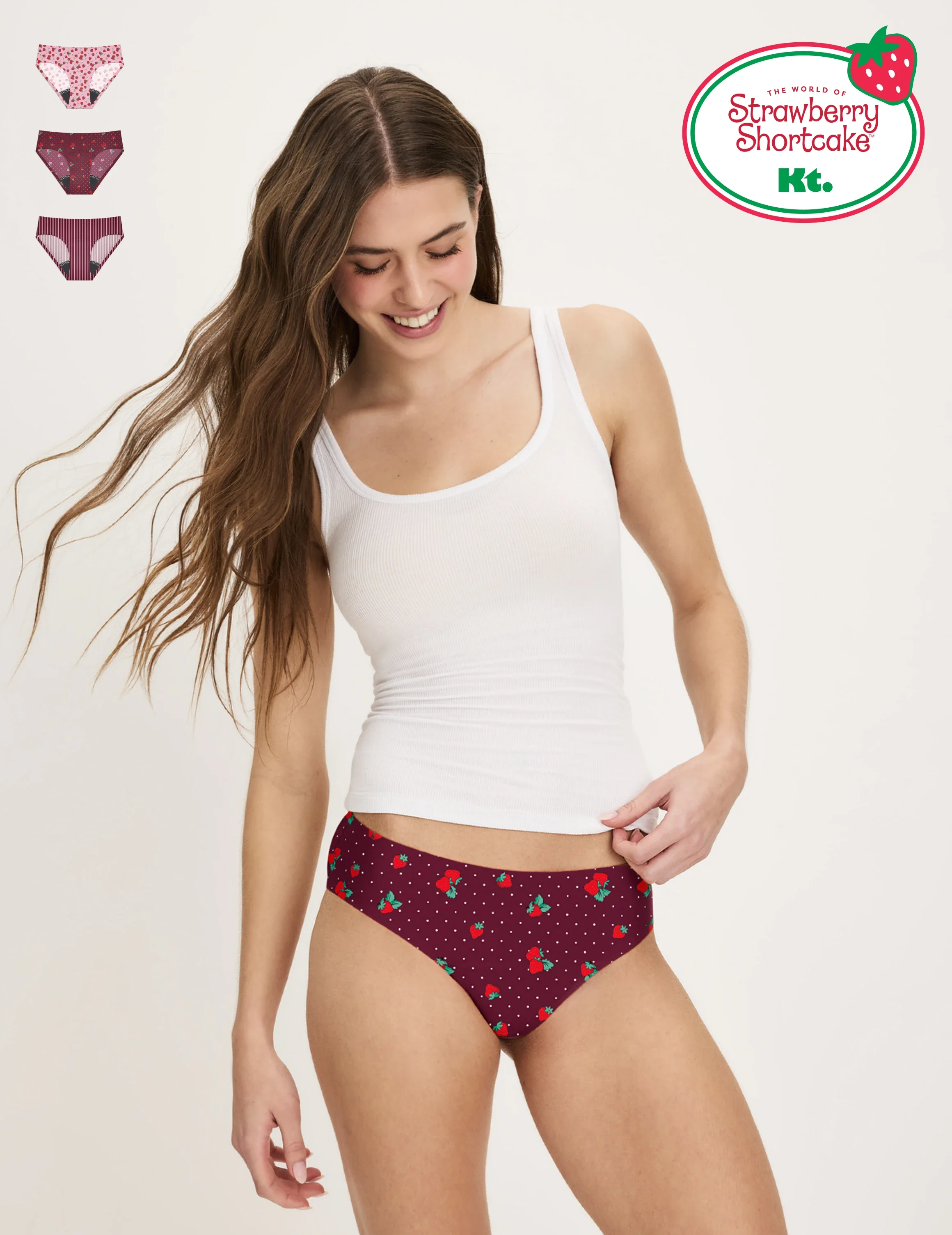 Teen Leakproof UltraThin No-Show Bikini 3-Pack - Image 61
